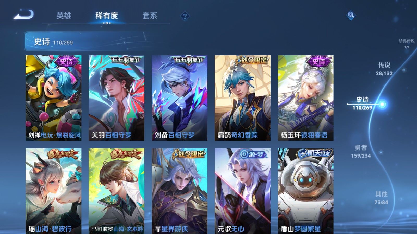 WZLX4221564王者荣耀账号详情图14