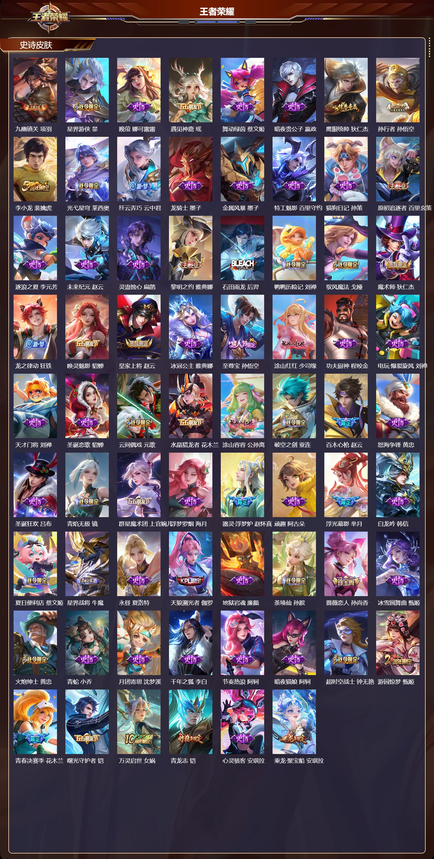 WZCMW4105464王者荣耀账号详情图8