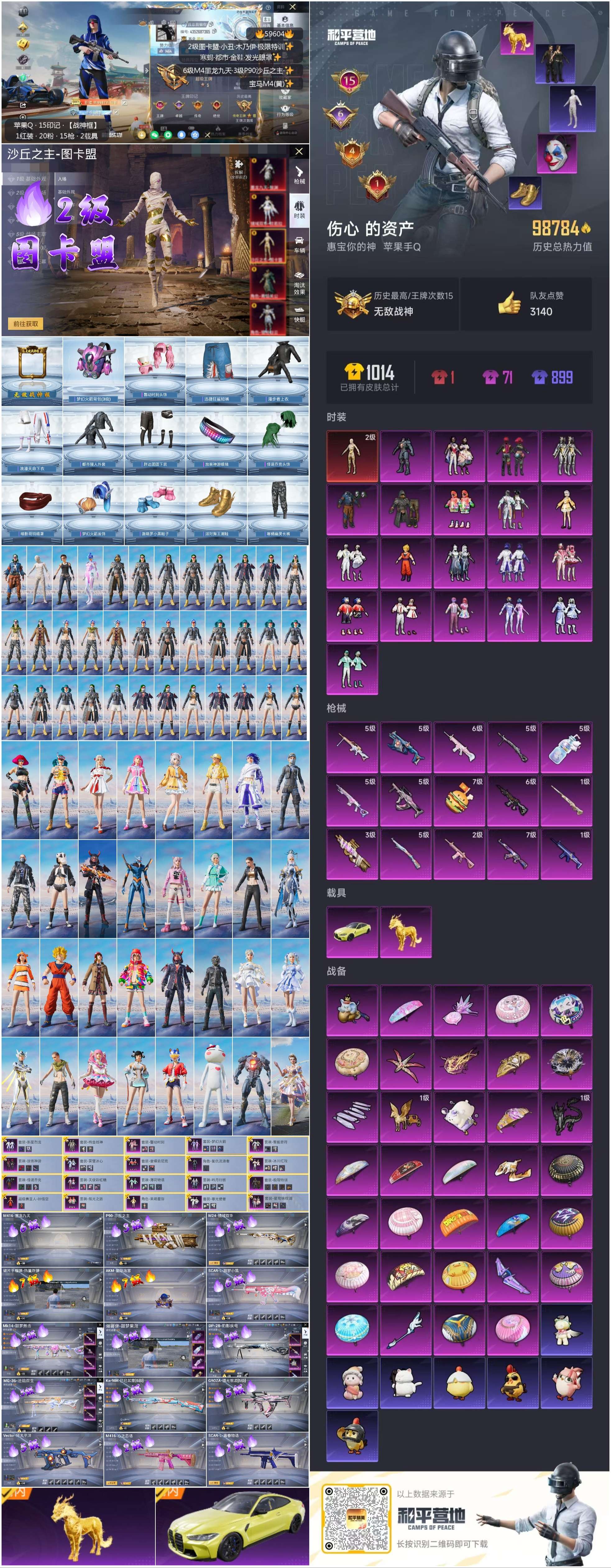 HPCMW455830和平精英账号详情图5