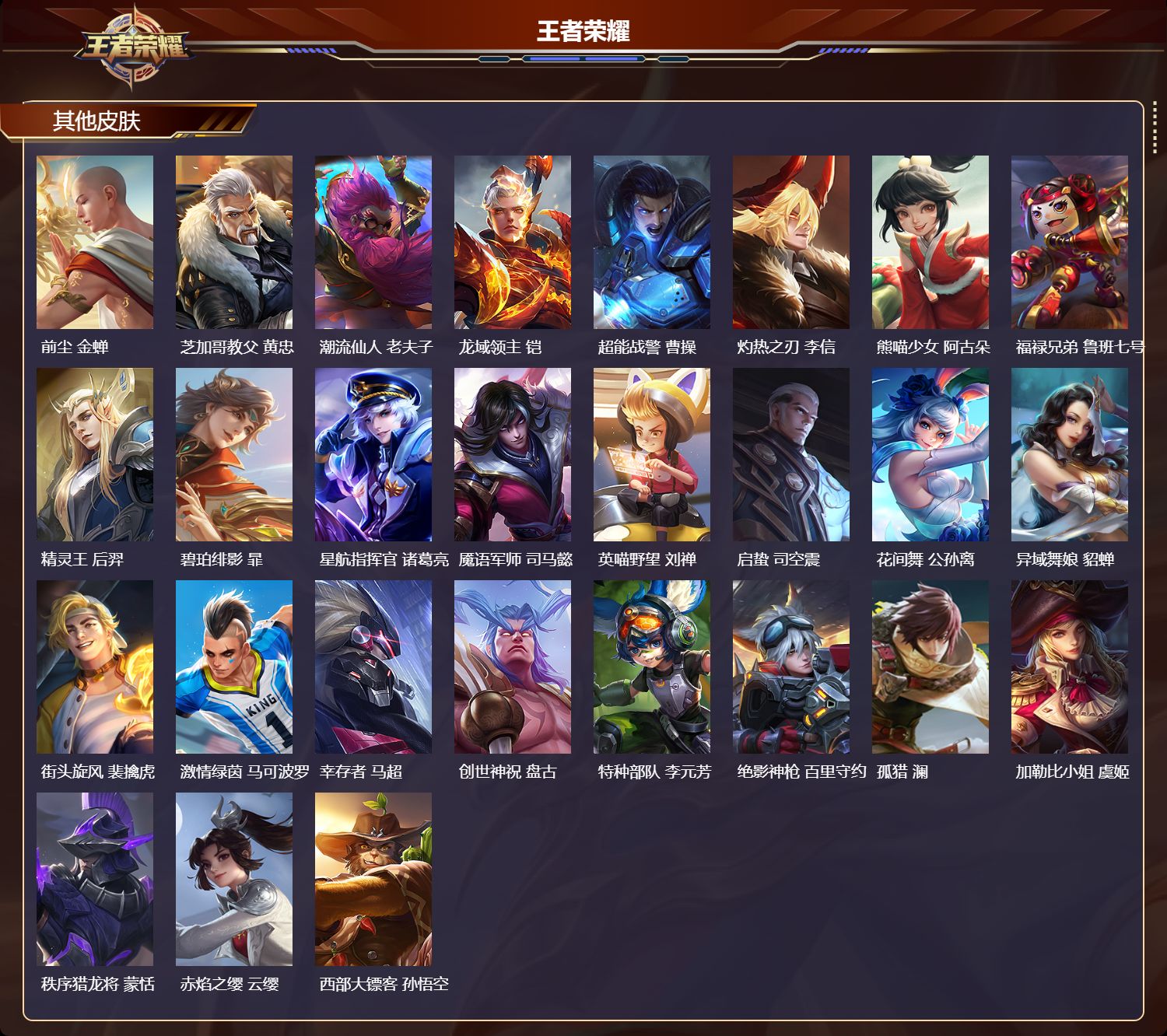 WZCMW4105497王者荣耀账号详情图8