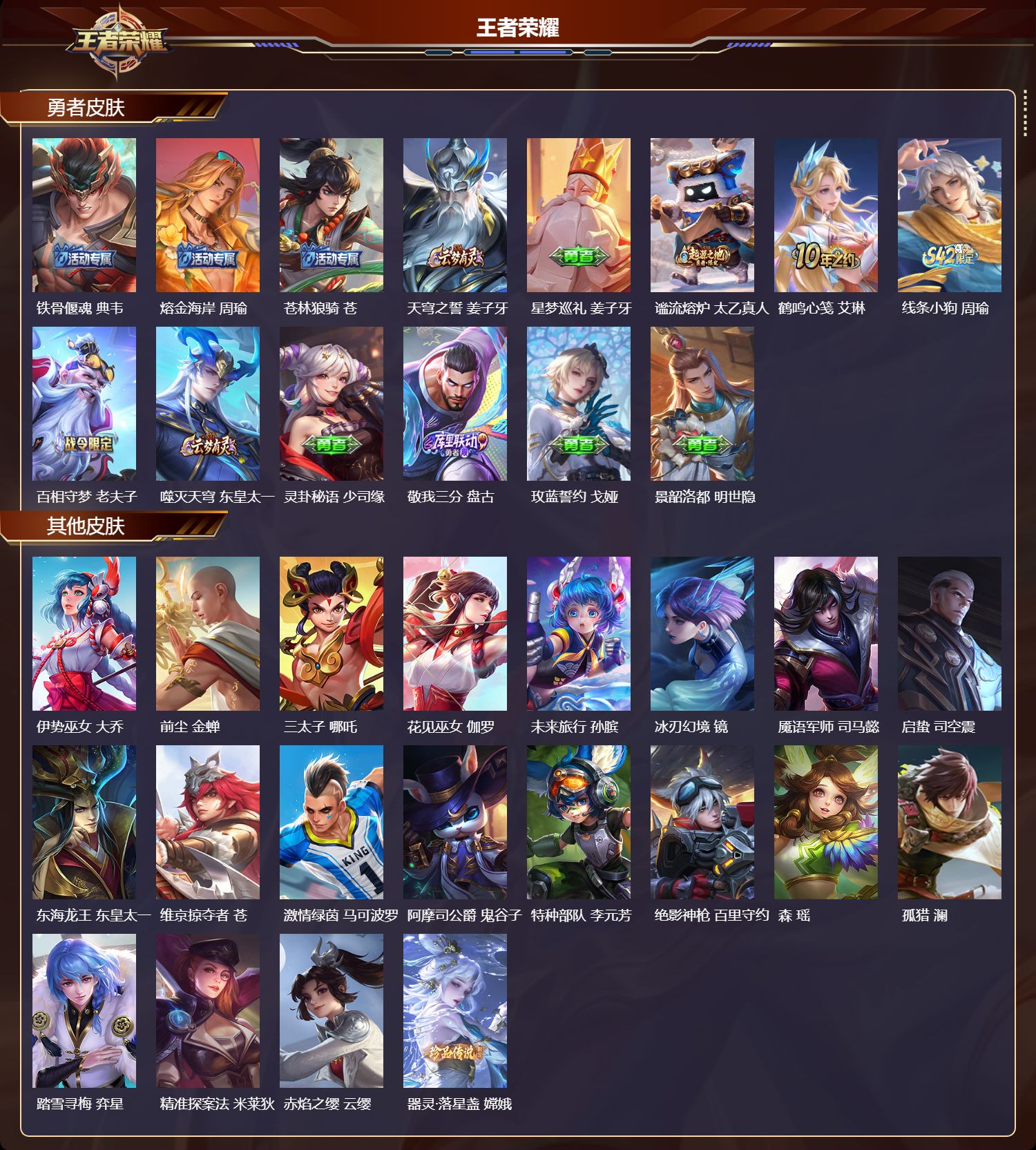 WZQM4107392王者荣耀账号详情图4