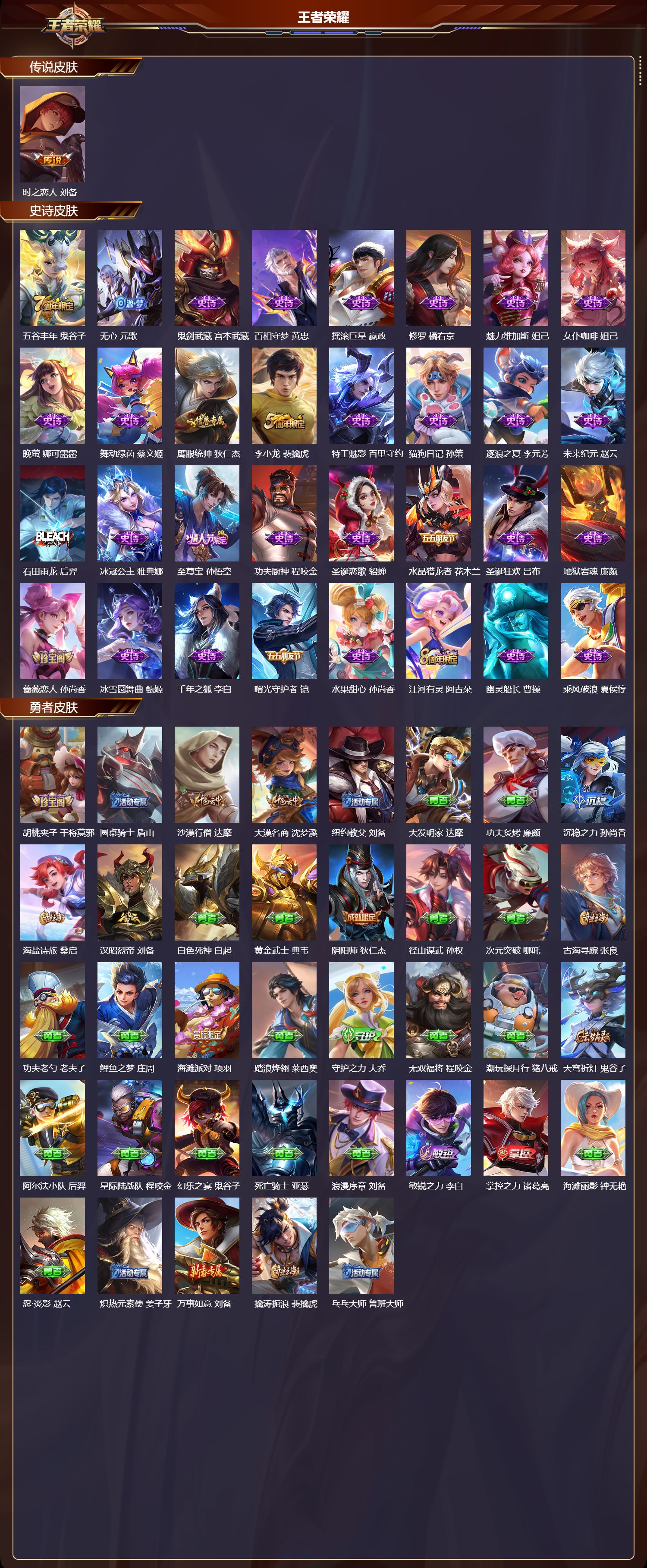 WZCMW4105434王者荣耀账号详情图8