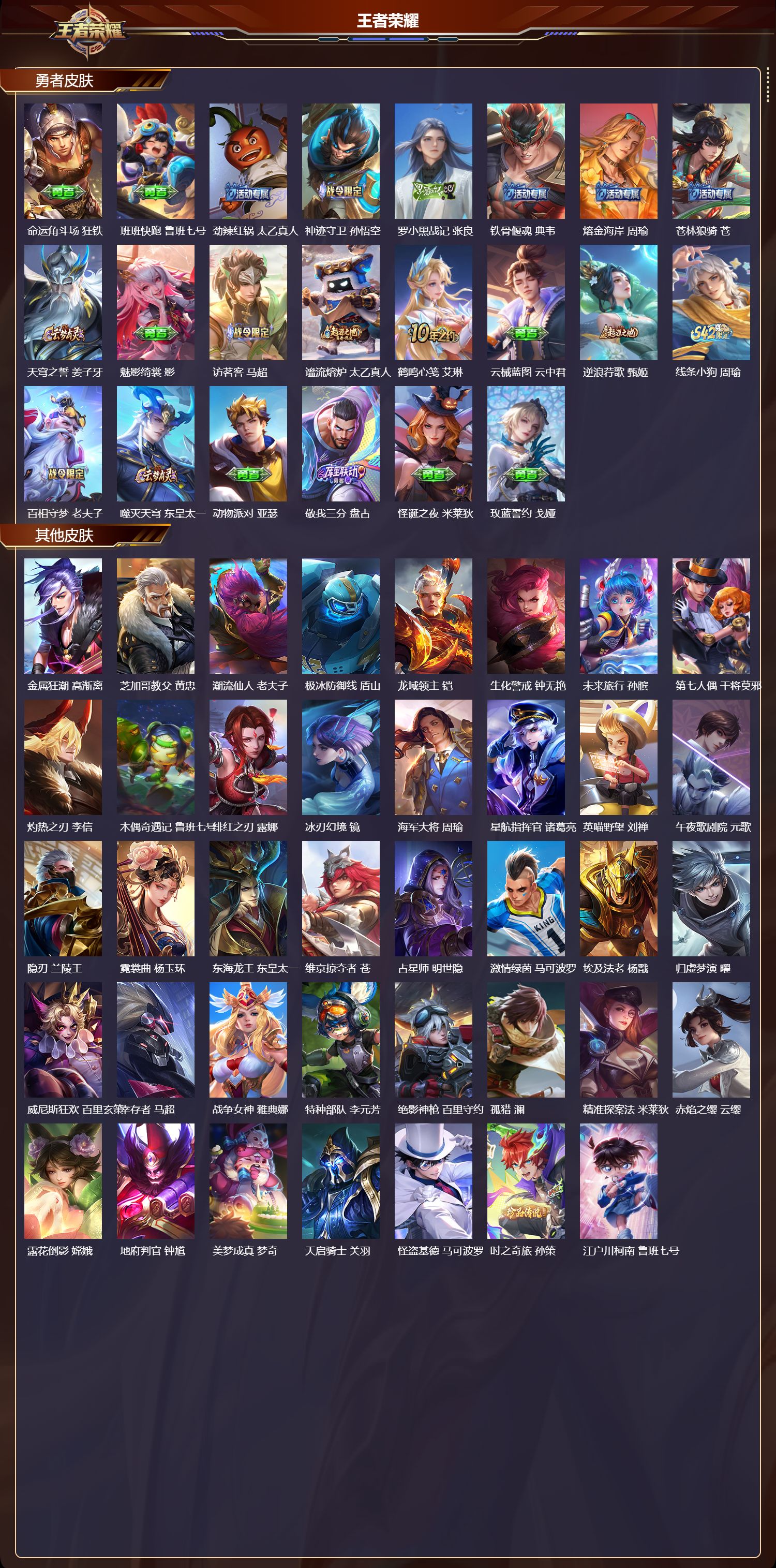 WZCMW4105471王者荣耀账号详情图8