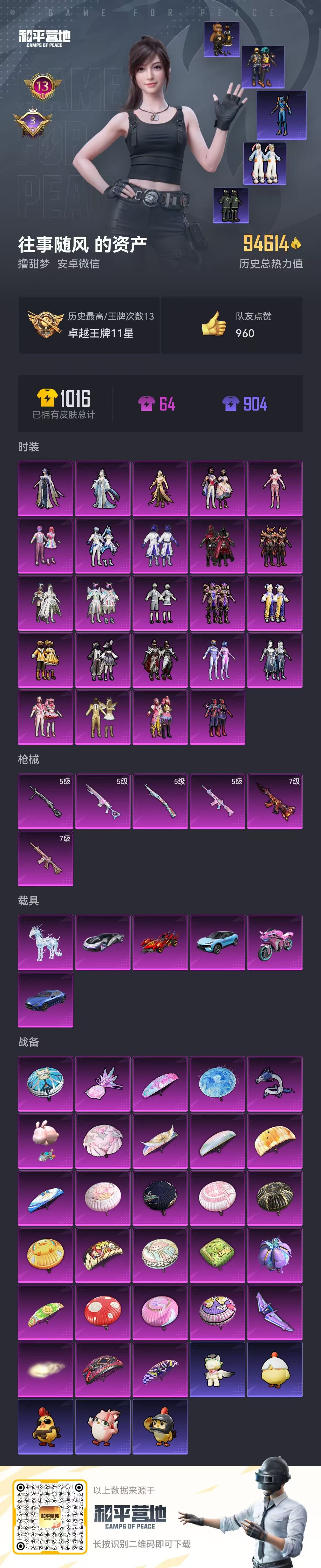 HPCMW455881和平精英账号详情图2