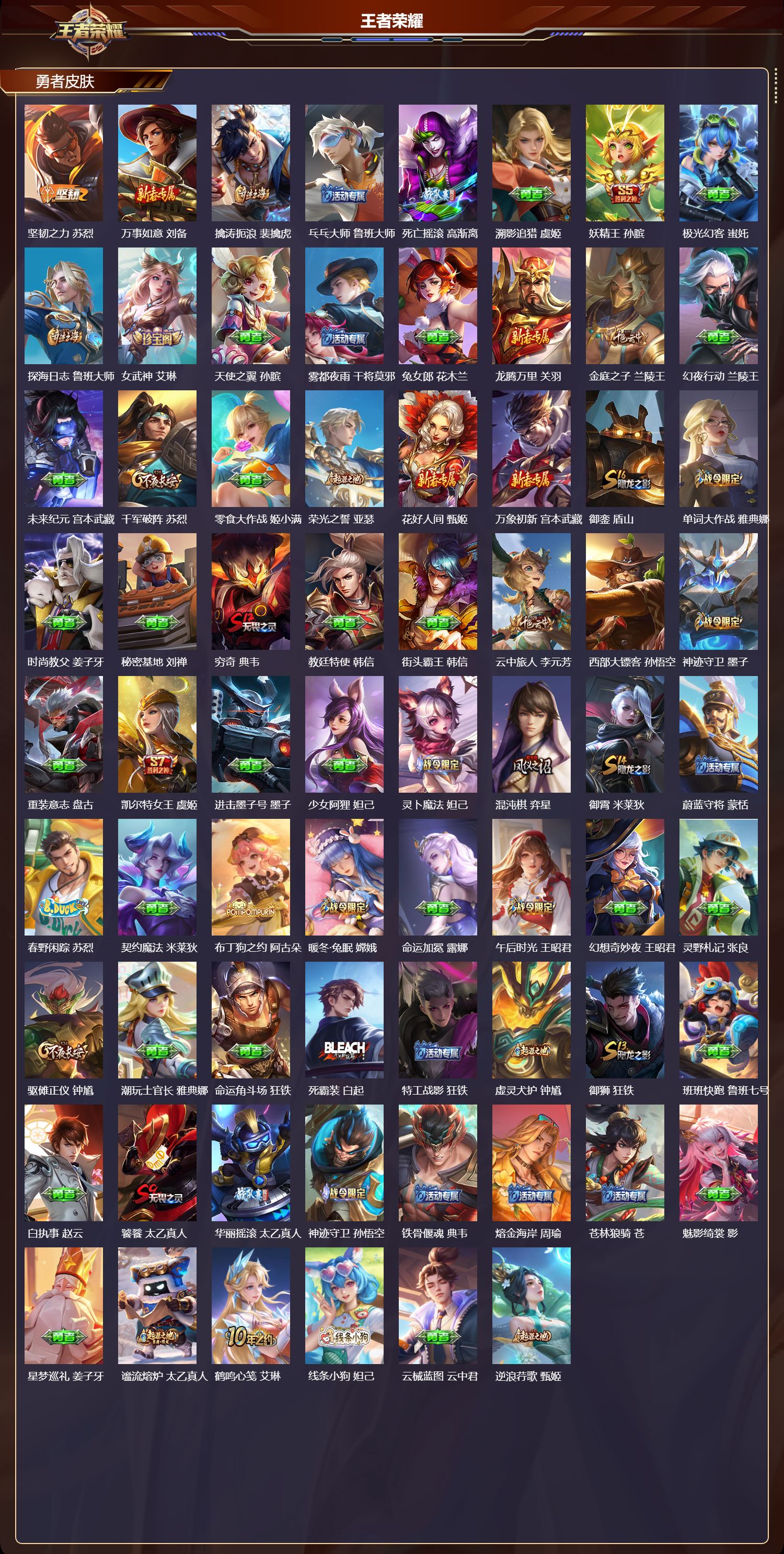 WZQM4128664王者荣耀账号详情图6