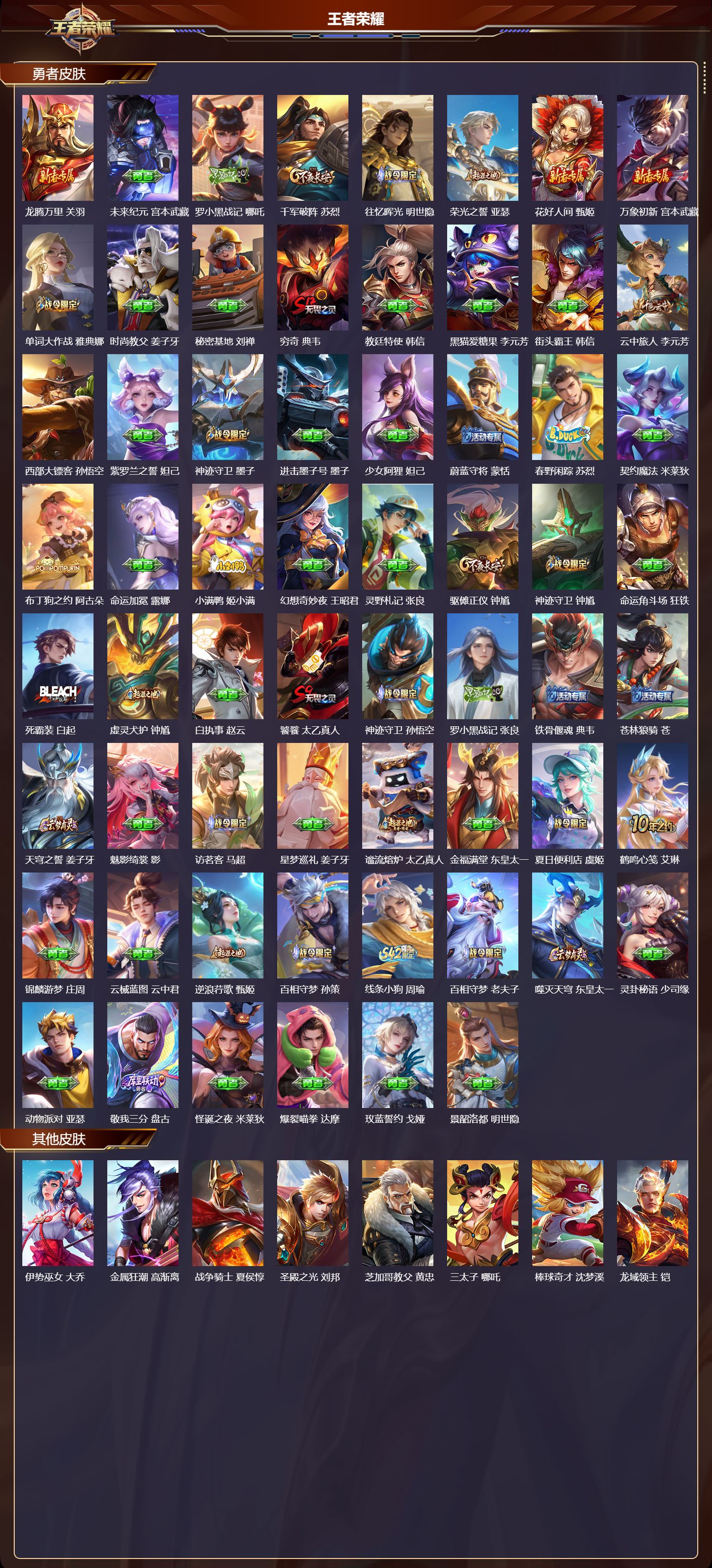 WZQM4107388王者荣耀账号详情图6