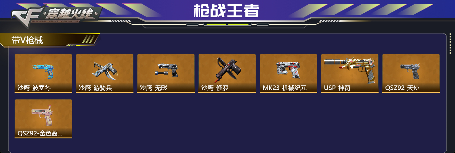 CFMFFWY48401枪战王者账号详情图3