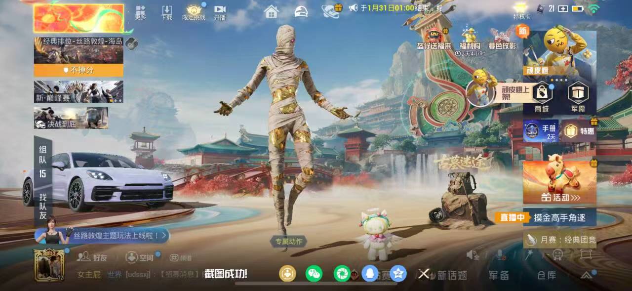 HPSJ454895和平精英账号详情图3