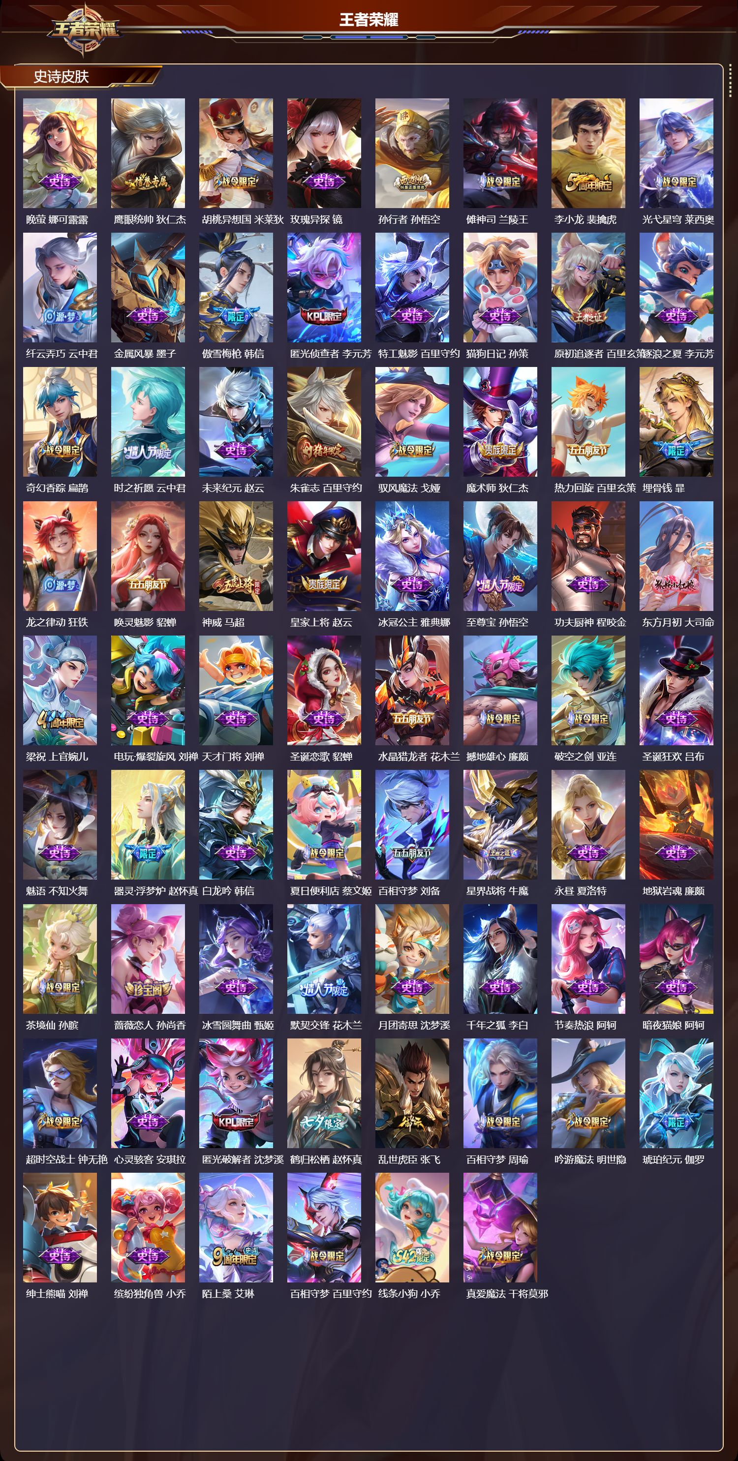 WZCMW4106115王者荣耀账号详情图3