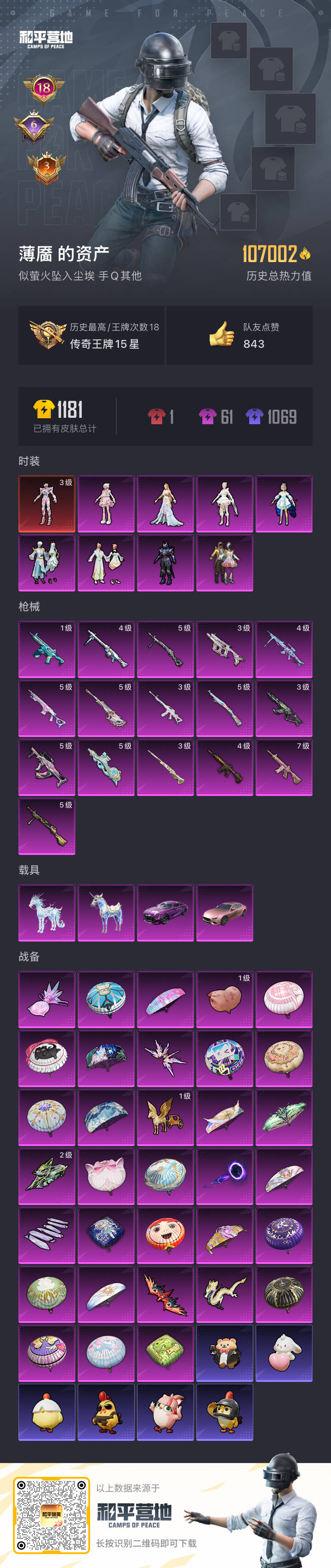 HPCMW456257和平精英账号详情图3