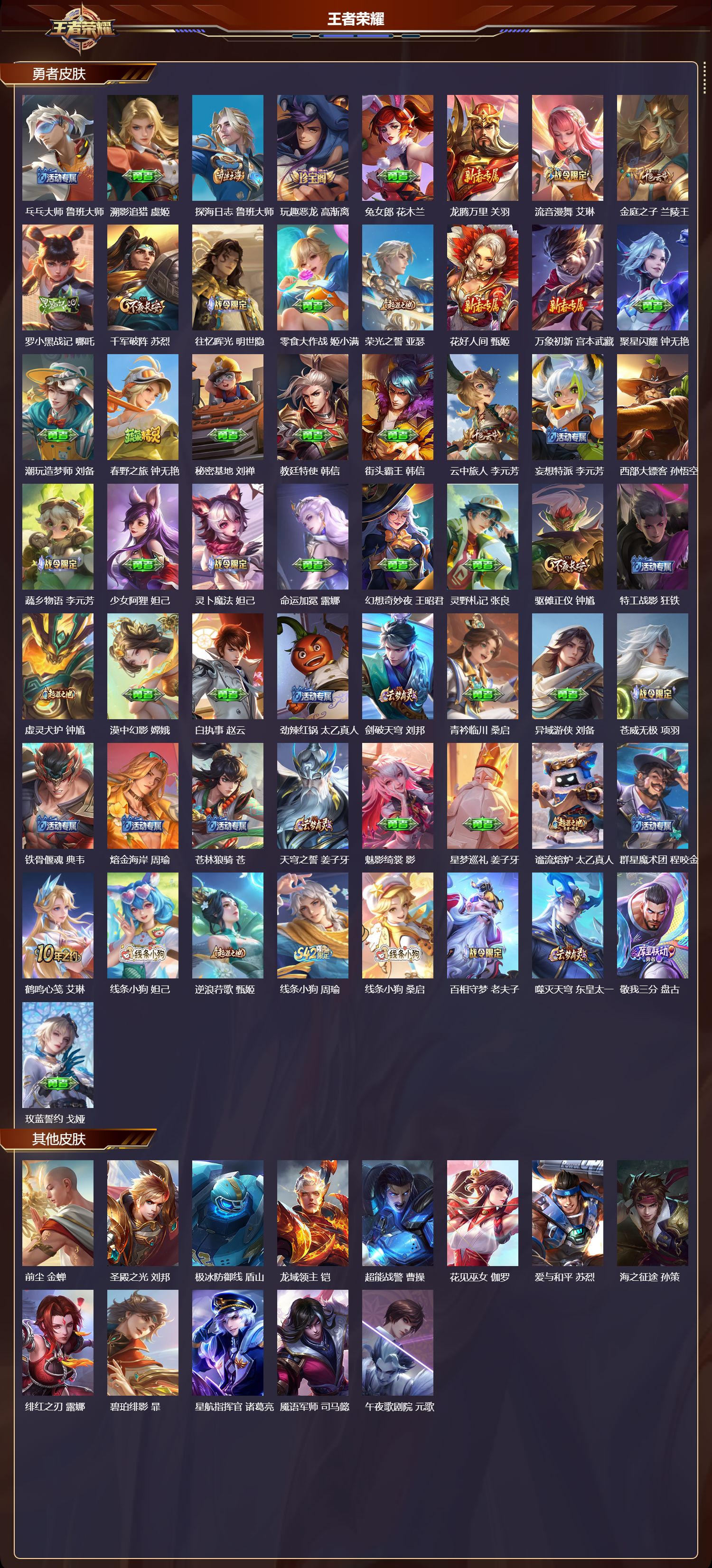 WZQM4107418王者荣耀账号详情图5