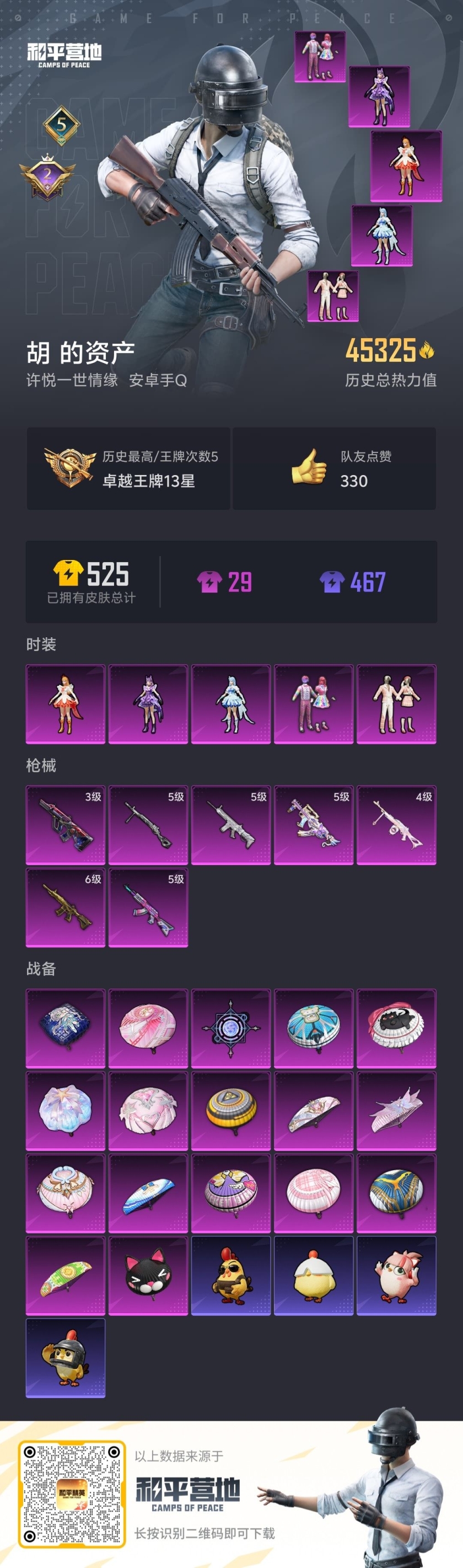 HPCMW476653和平精英账号详情图3