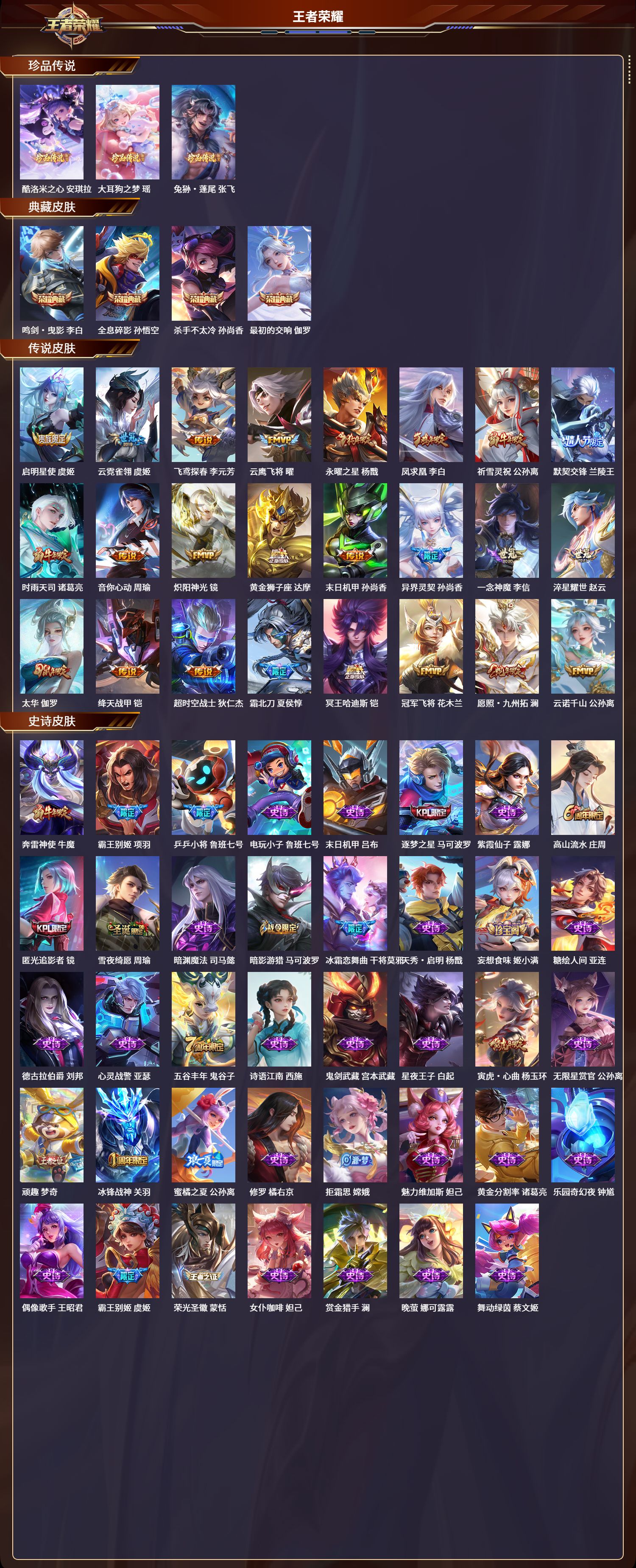 WZCMW4143767王者荣耀账号详情图40