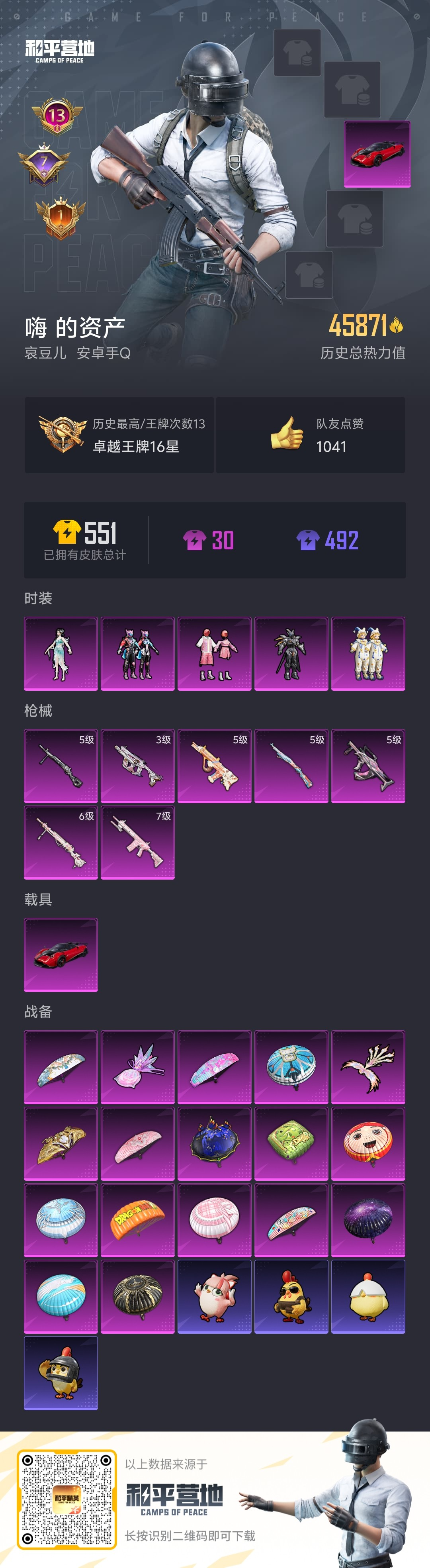 HPCMW476784和平精英账号详情图3