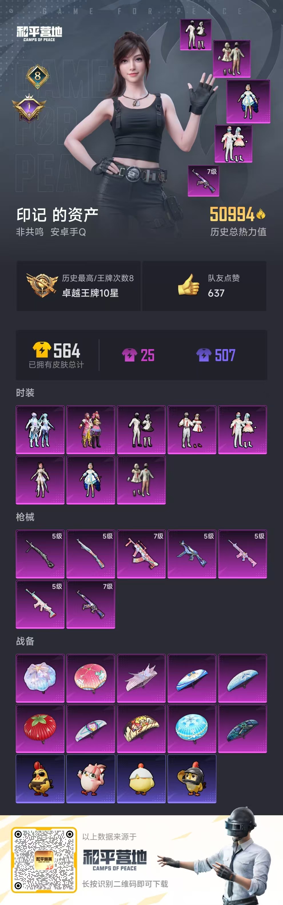 HPSJ478983和平精英账号详情图4