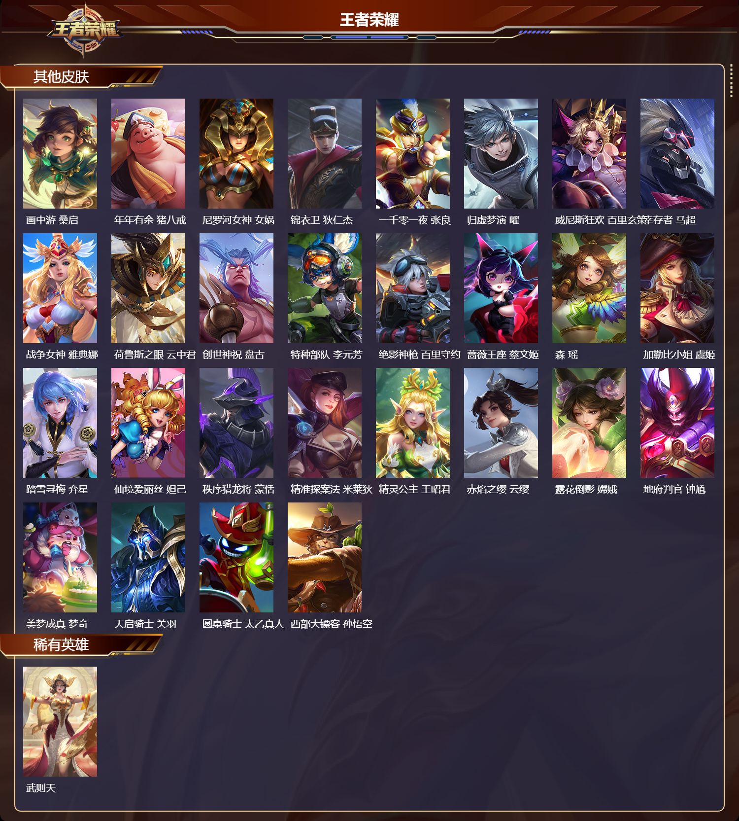 WZQM4145438王者荣耀账号详情图7