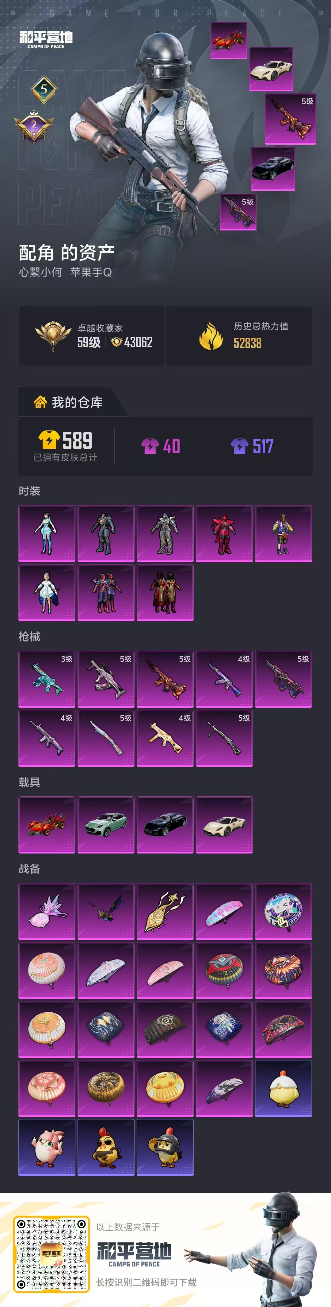 HPCMW477535和平精英账号详情图3