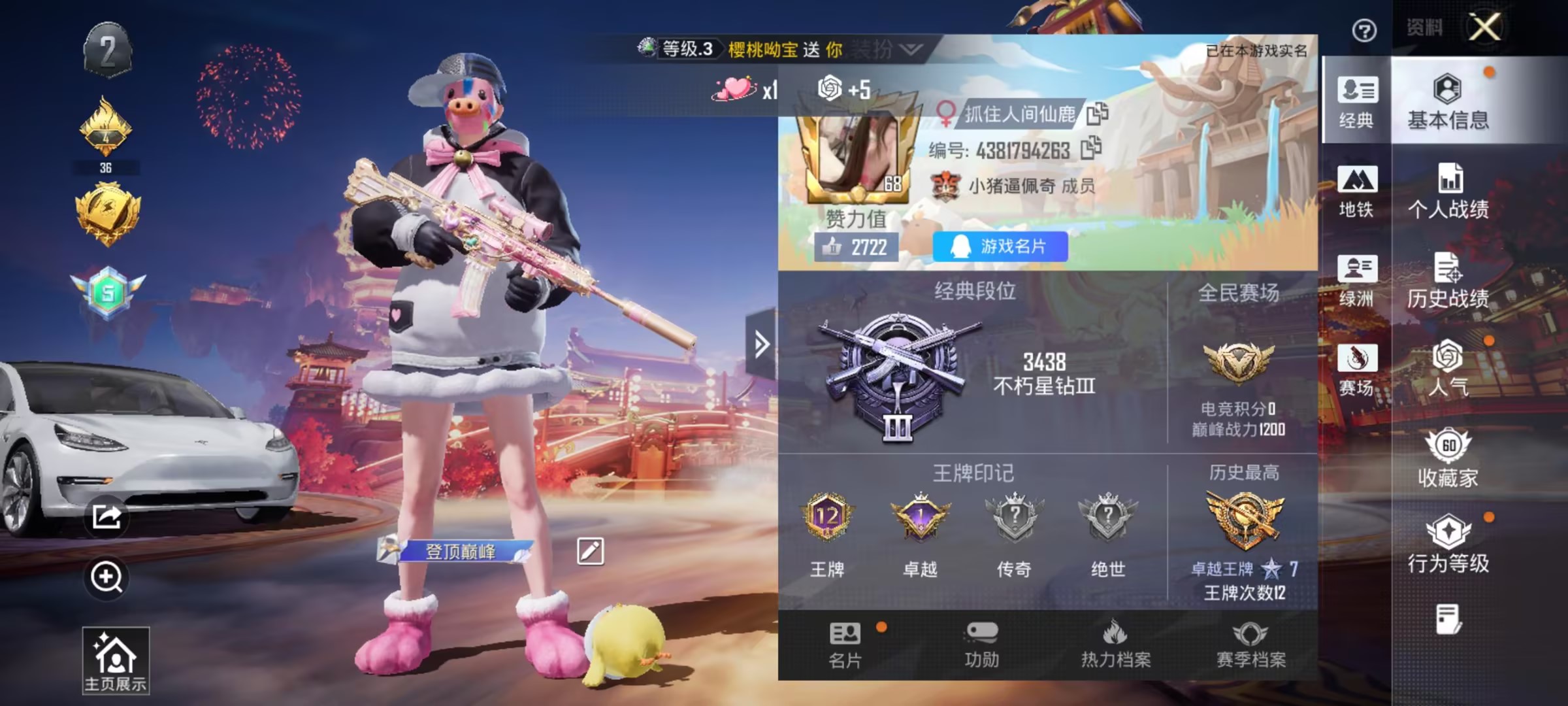 HPCMW478920和平精英账号详情图2