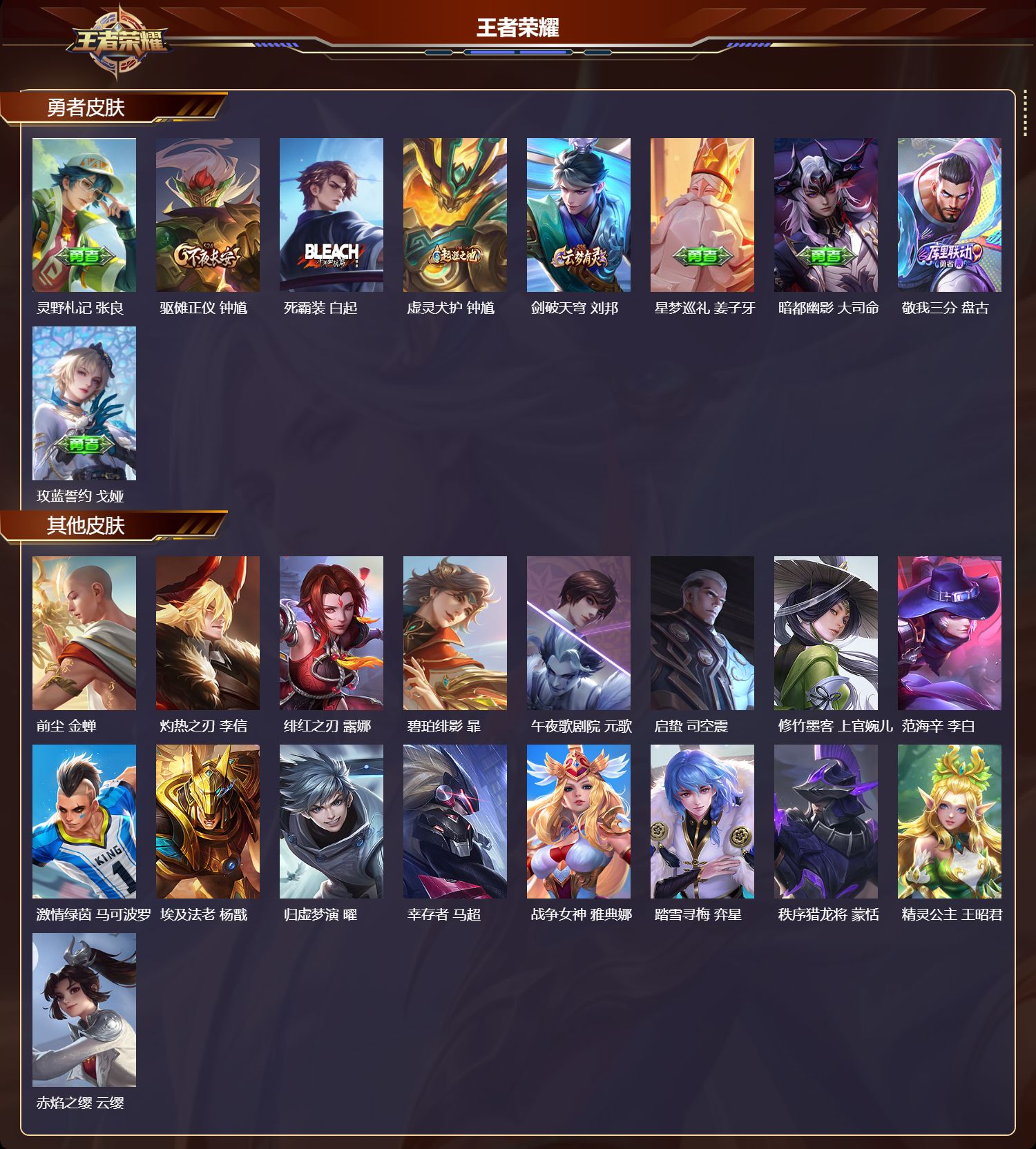 WZCMW4141704王者荣耀账号详情图7