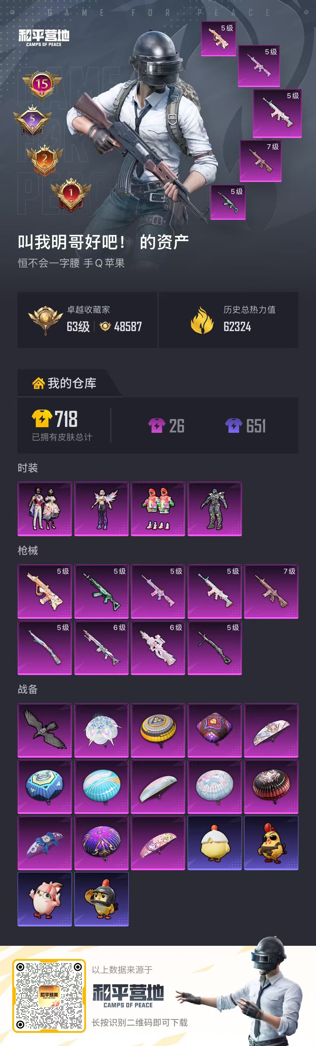 HPSJ476629和平精英账号详情图3