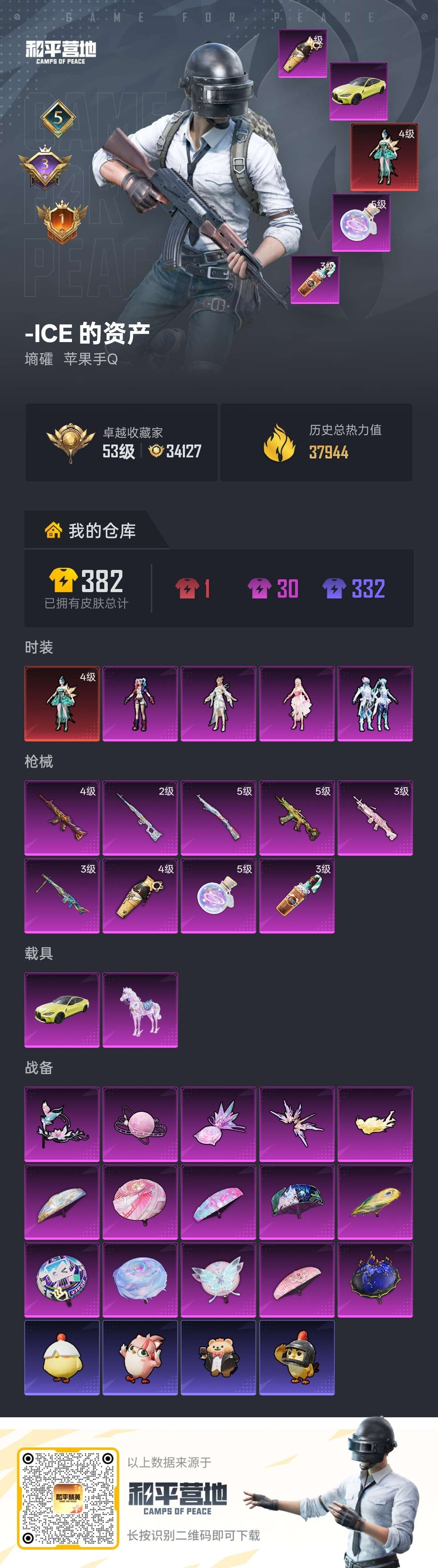 HPSJ479020和平精英账号详情图3