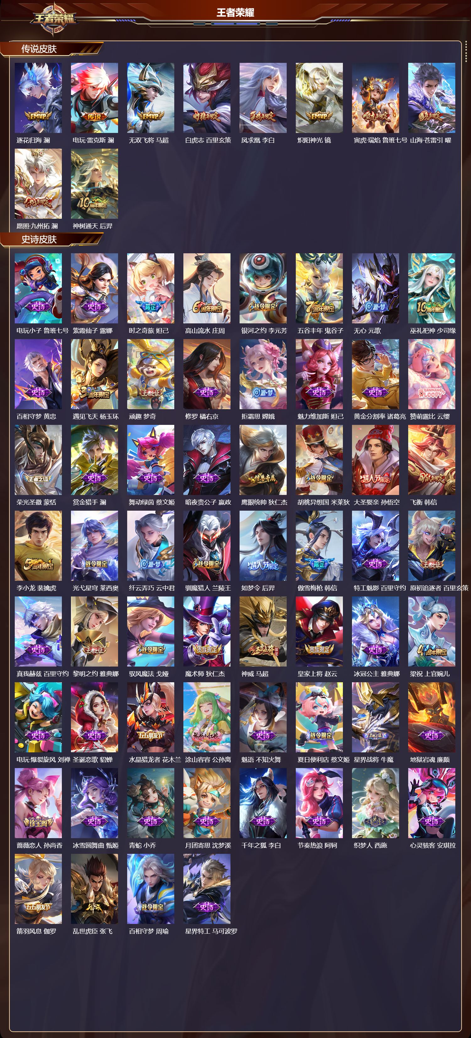 WZCMW4142232王者荣耀账号详情图8 WZCMW4142232王者荣耀账号详情图8