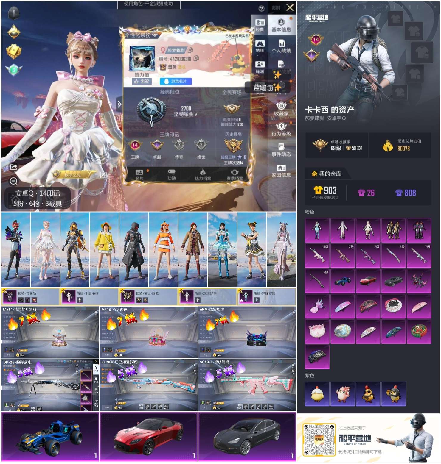 HPCMW478997和平精英账号详情图4