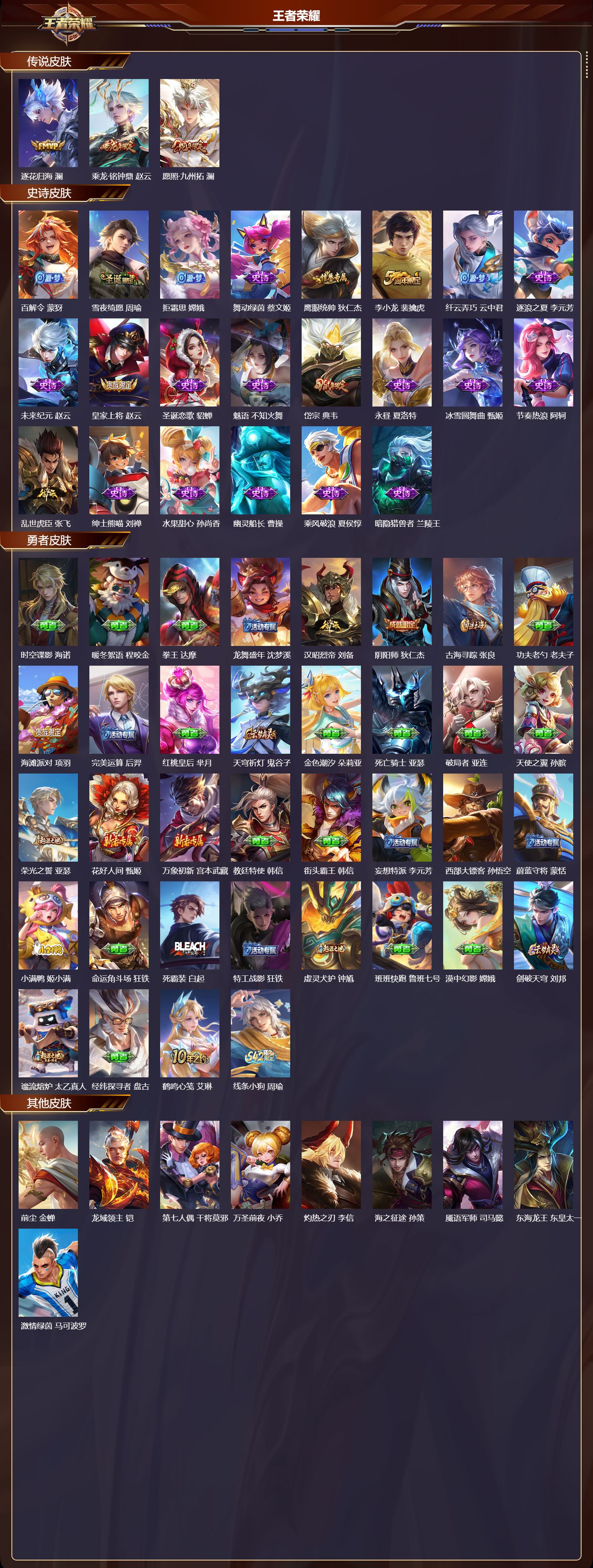 WZCMW4141730王者荣耀账号详情图7