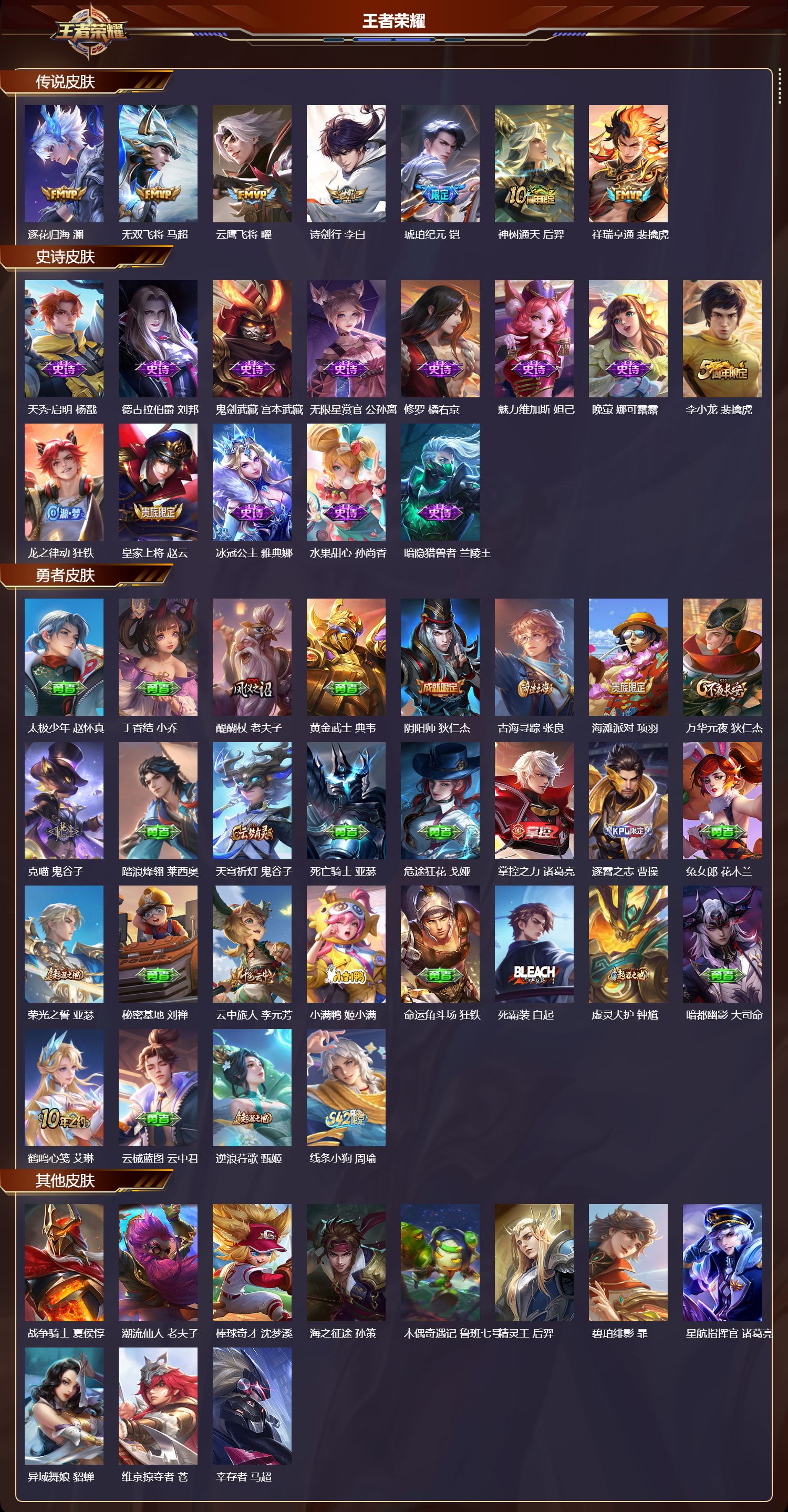 WZMK4151691王者荣耀账号详情图2 WZMK4151691王者荣耀账号详情图2