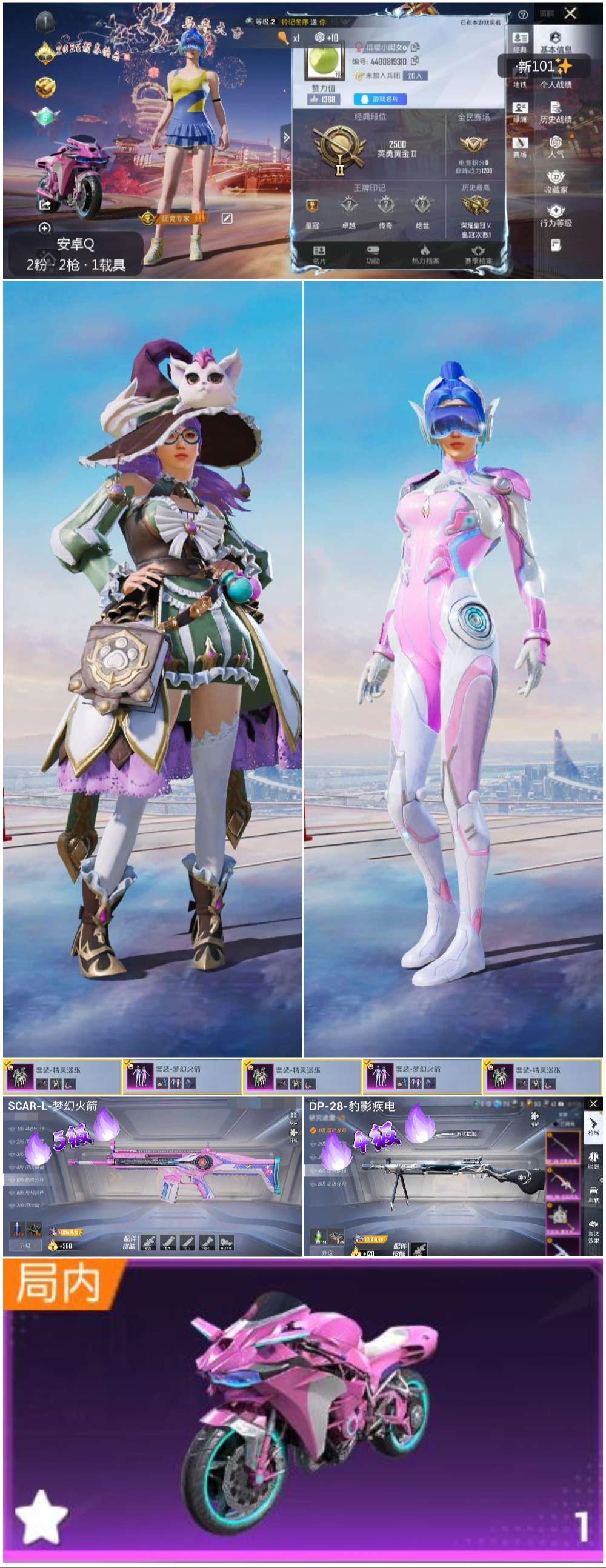 HPSJ478985和平精英账号详情图4