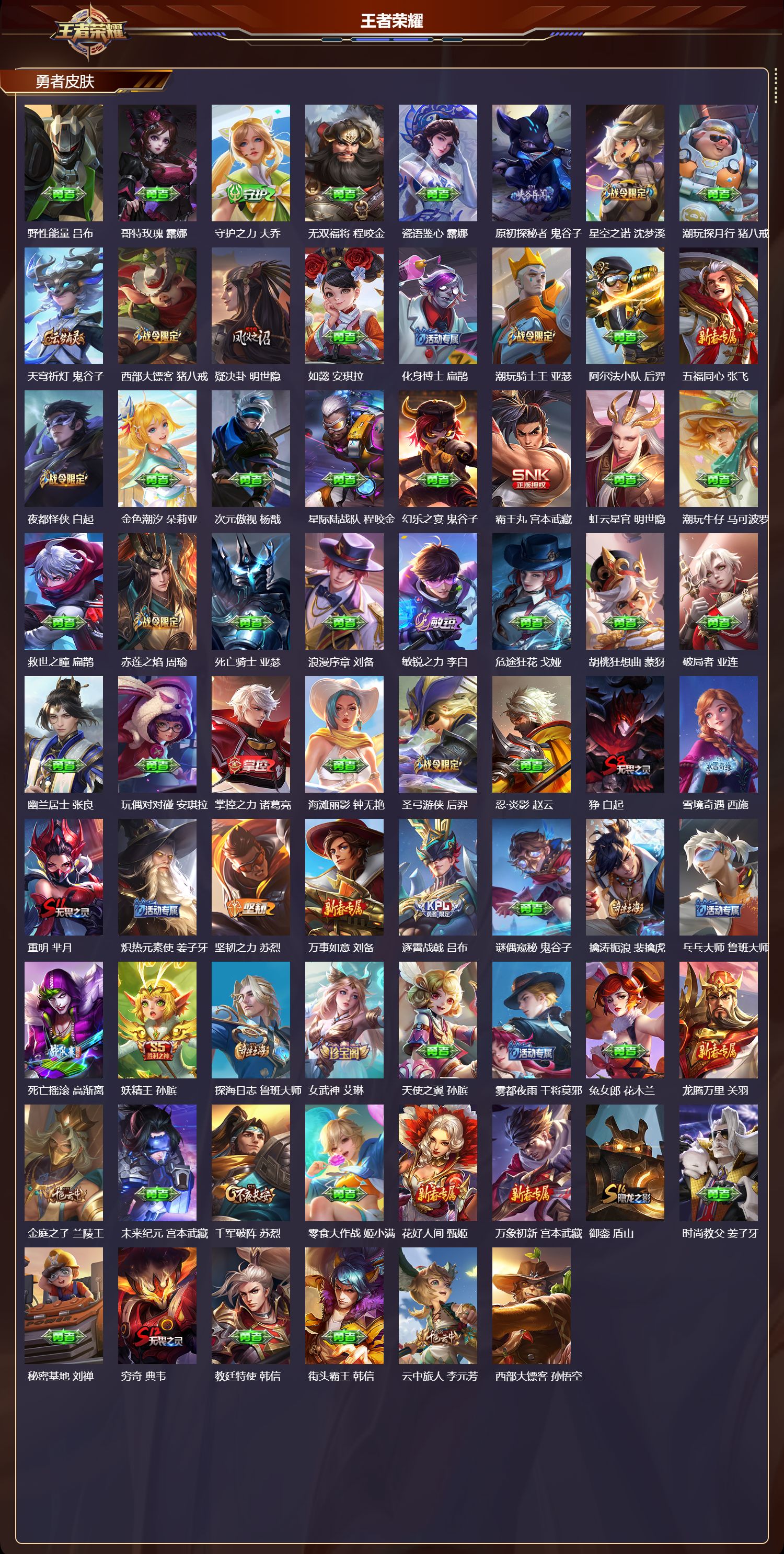 WZCMW4141834王者荣耀账号详情图9