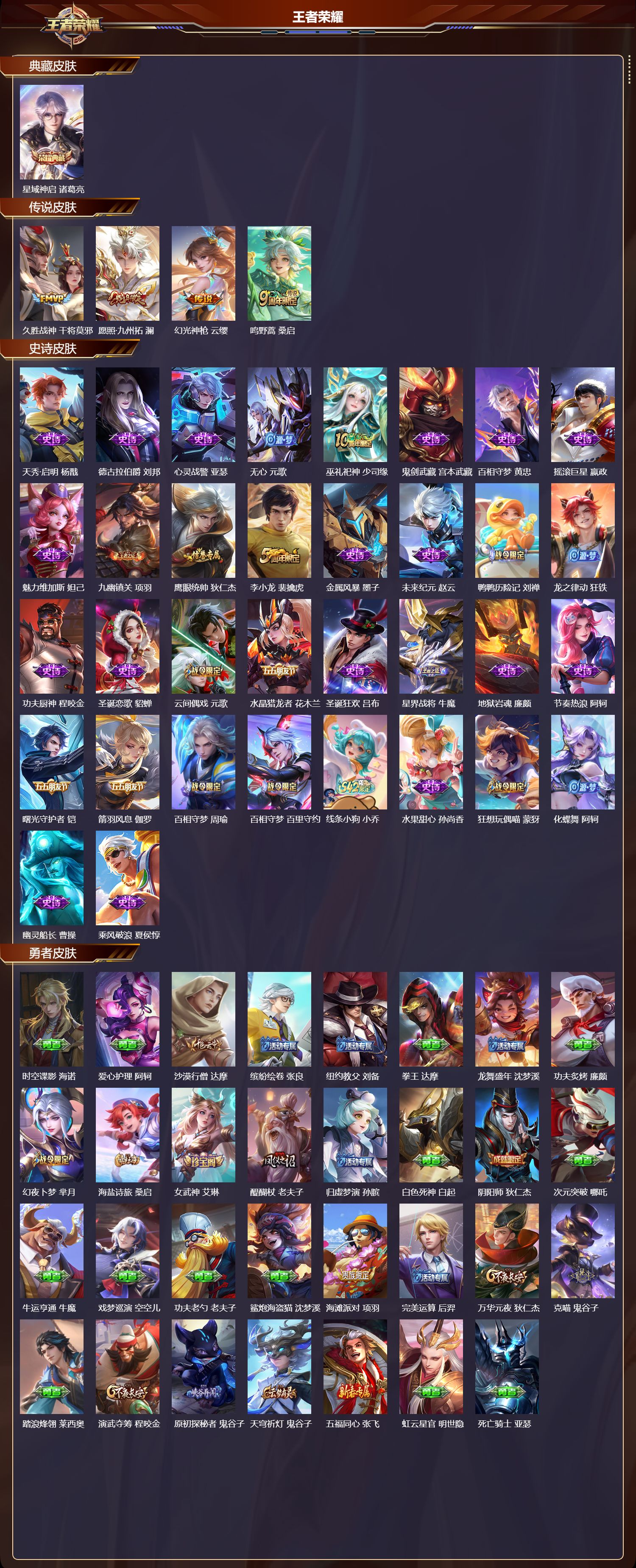 WZMK4151679王者荣耀账号详情图2 WZMK4151679王者荣耀账号详情图2