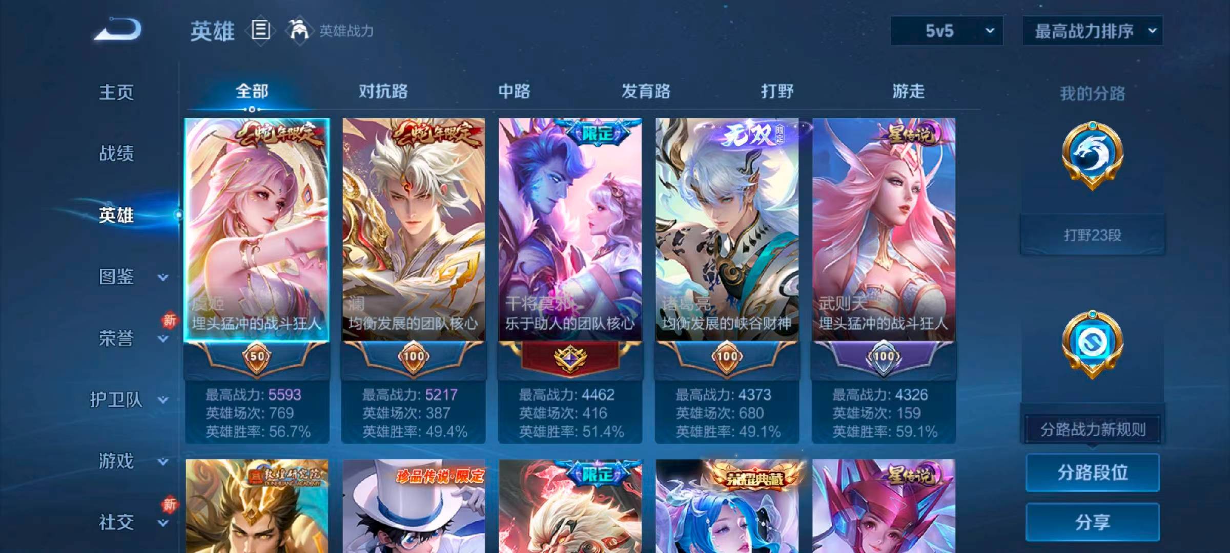 WZCMW4145746王者荣耀账号详情图5