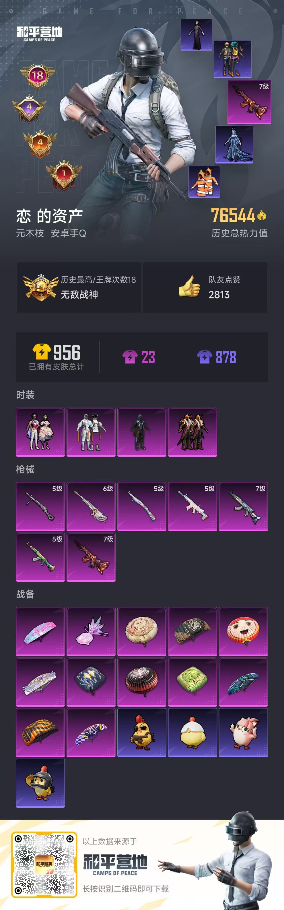 HPSJ479354和平精英账号详情图2