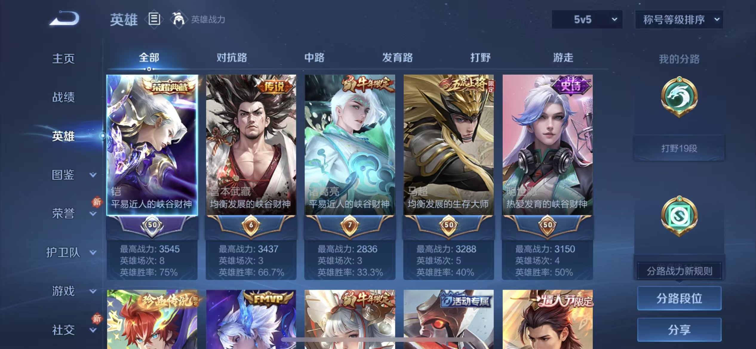 WZCMW4145686王者荣耀账号详情图5