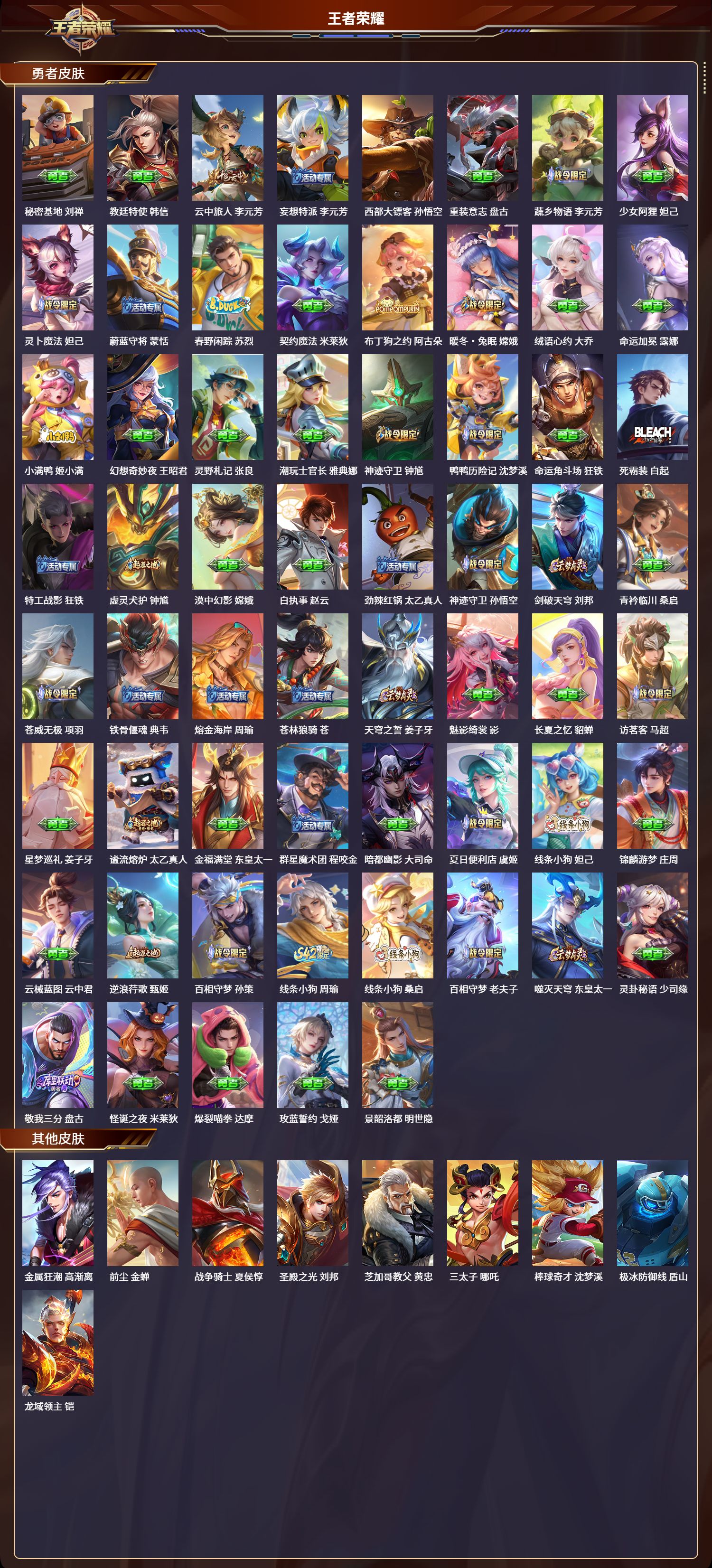 WZLX4222238王者荣耀账号详情图6 WZLX4222238王者荣耀账号详情图6