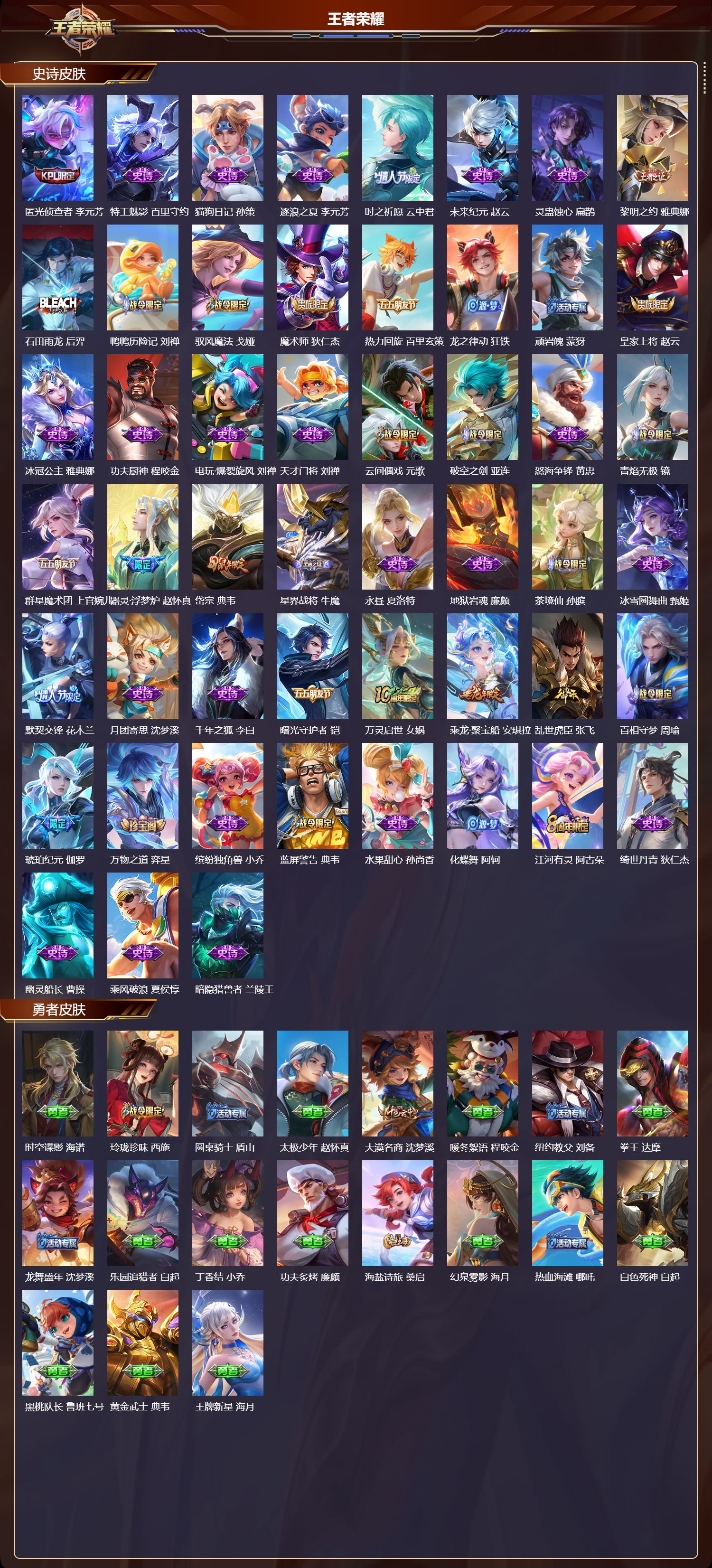 WZMK4151697王者荣耀账号详情图3 WZMK4151697王者荣耀账号详情图3