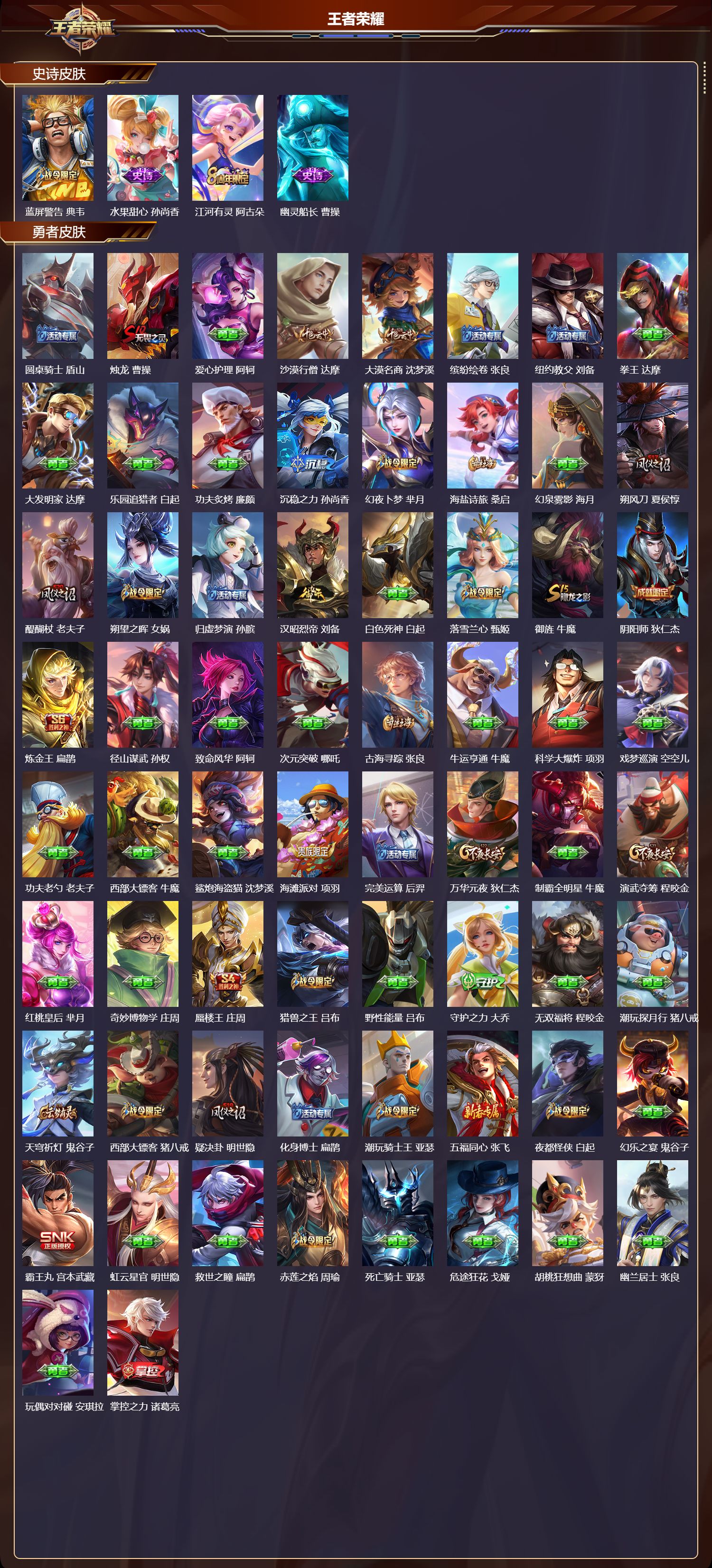 WZCMW4145690王者荣耀账号详情图7