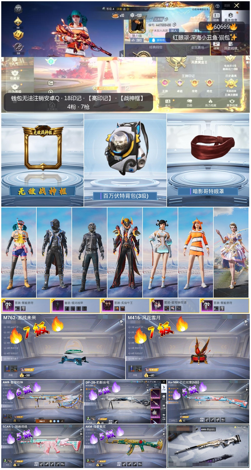 HPSJ479354和平精英账号详情图4