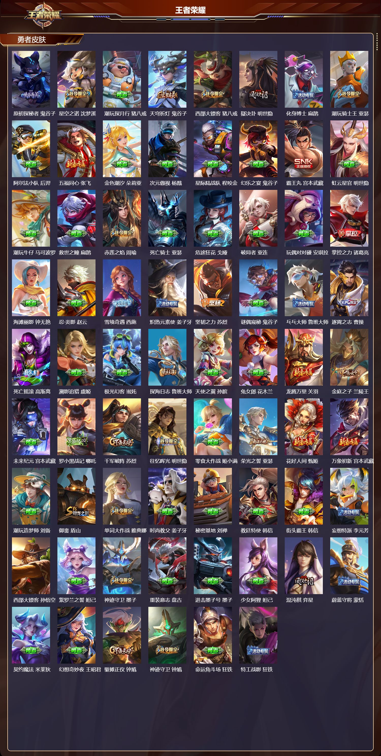 WZCMW4146484王者荣耀账号详情图8