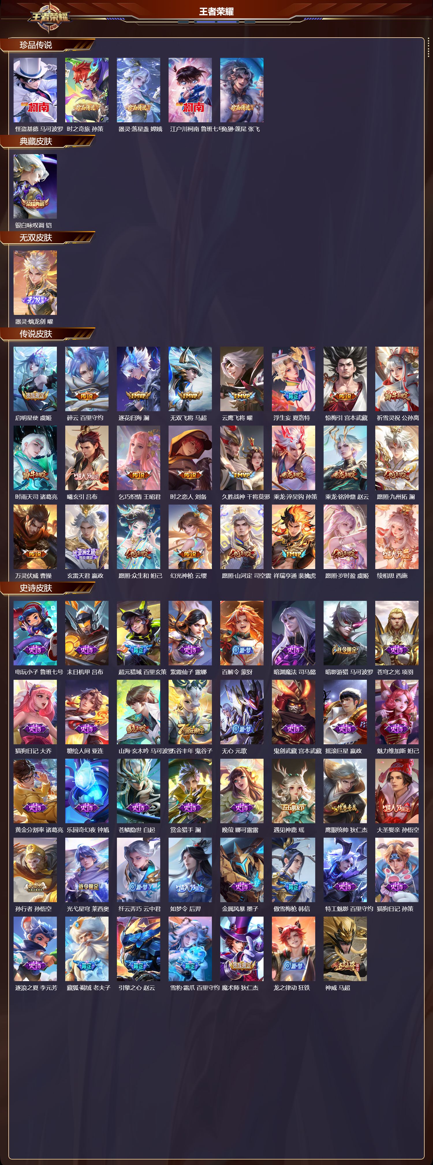 WZCMW4145686王者荣耀账号详情图6