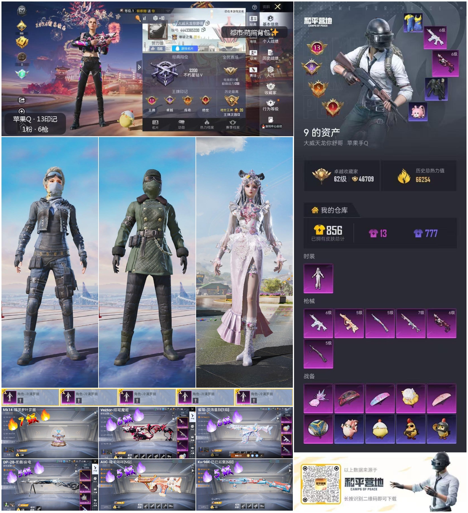 HPSJ479546和平精英账号详情图4