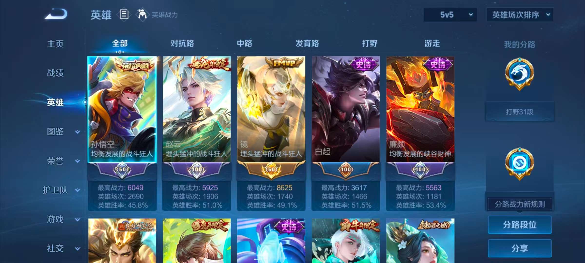 WZCMW4146769王者荣耀账号详情图6