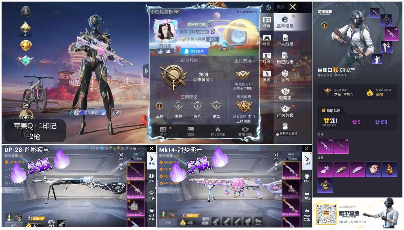 HPSJ479151和平精英账号详情图4