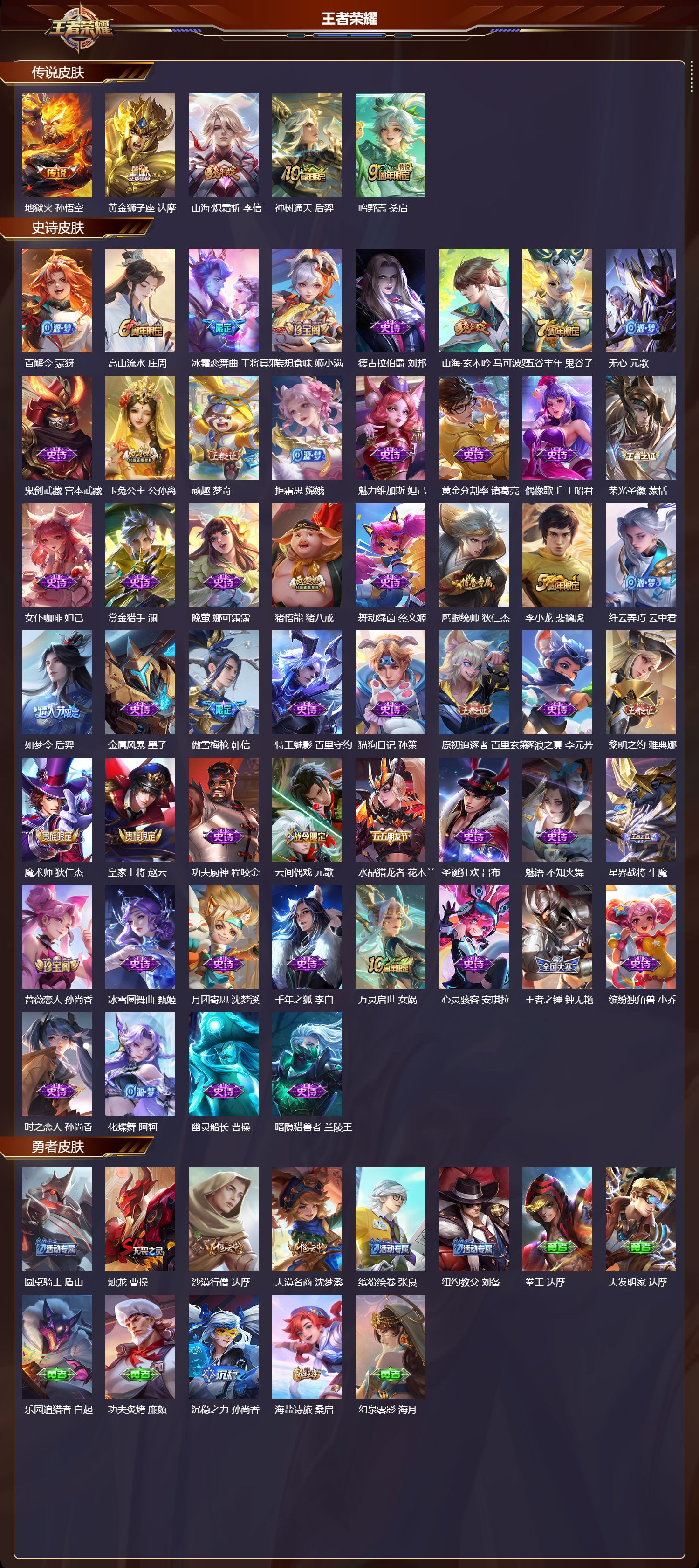 WZCMW4149413王者荣耀账号详情图6 WZCMW4149413王者荣耀账号详情图6