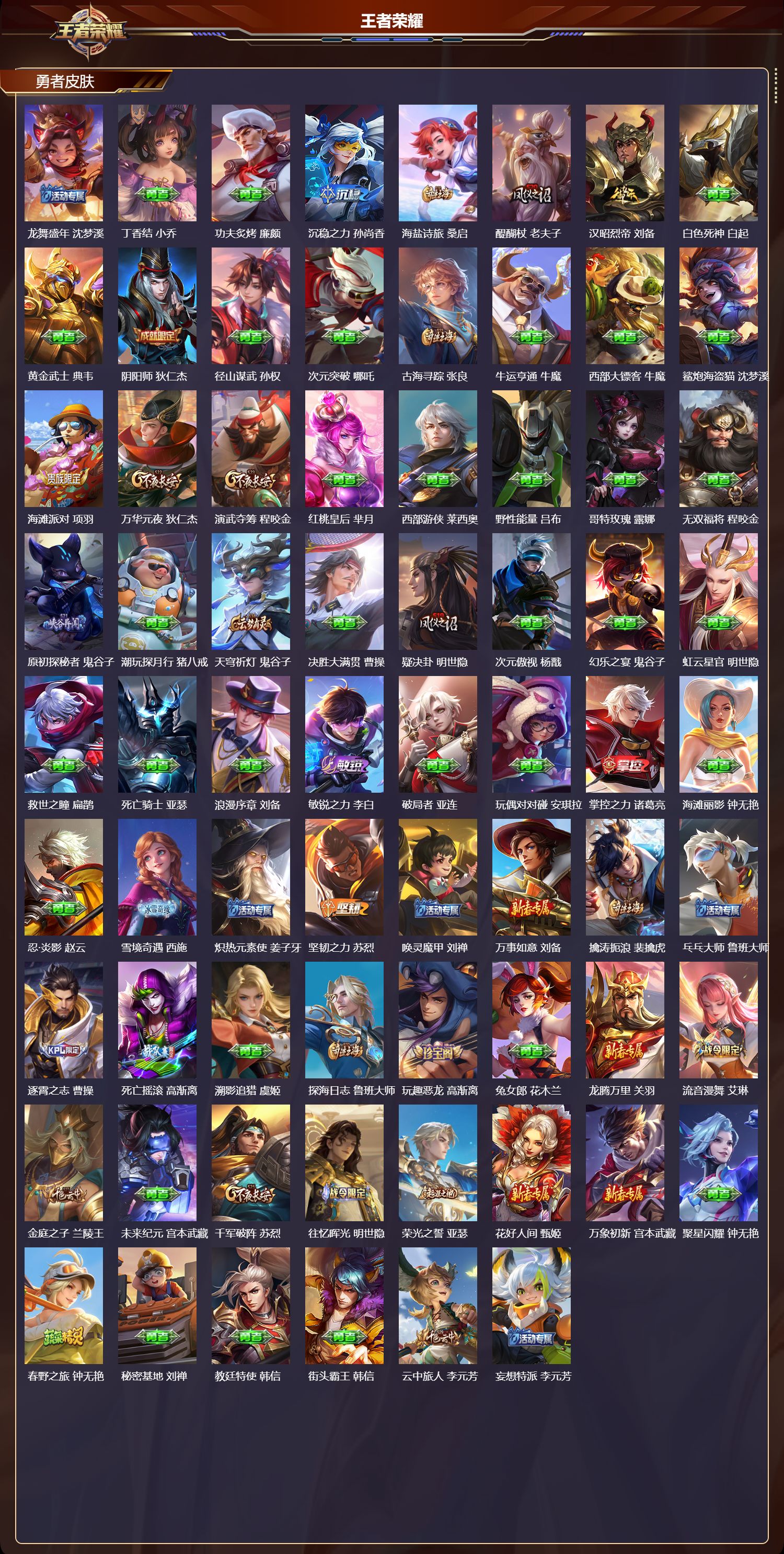 WZCMW4149334王者荣耀账号详情图9