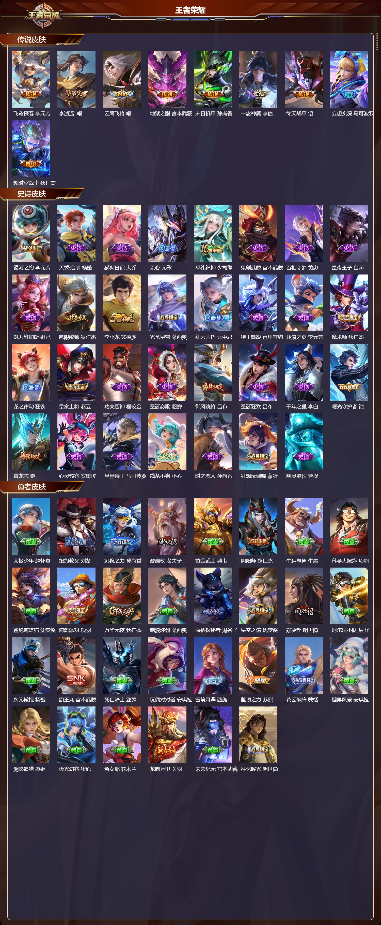 WZMK4151737王者荣耀账号详情图2 WZMK4151737王者荣耀账号详情图2