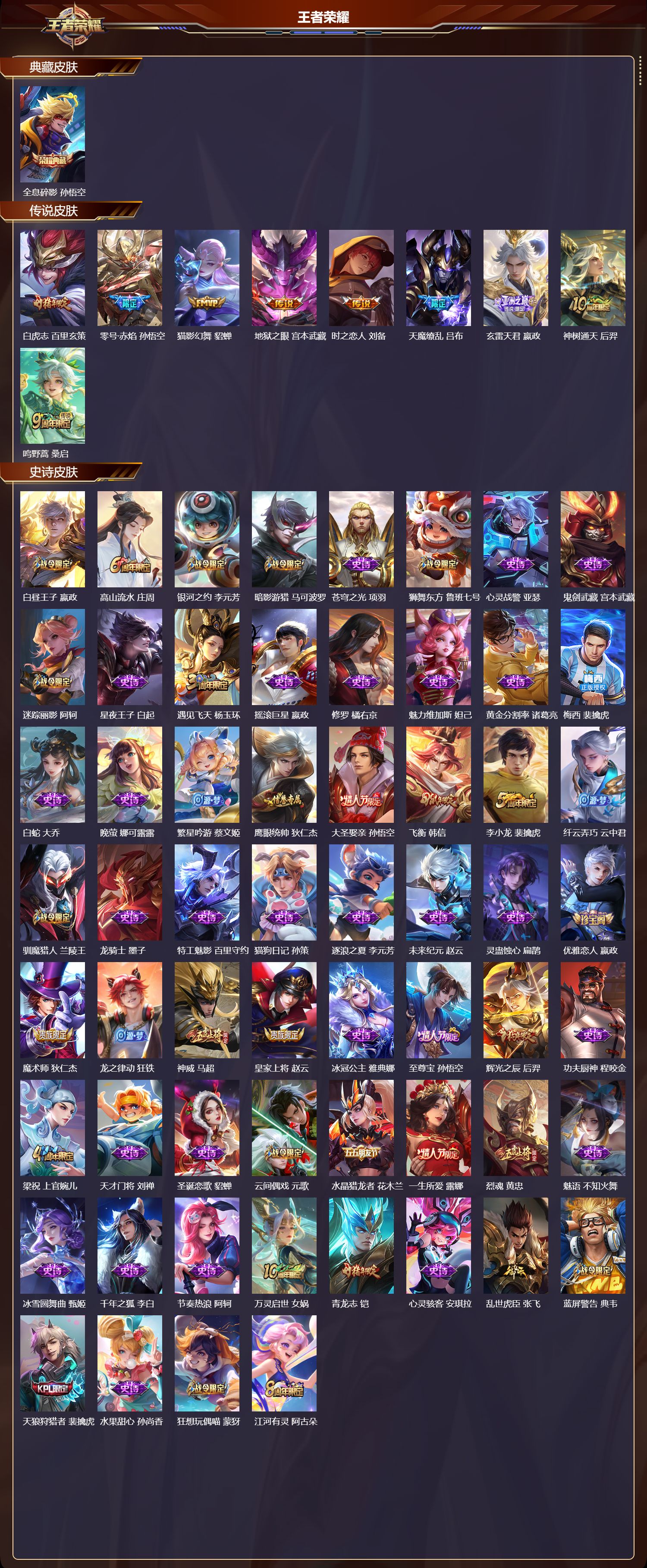 WZCMW4148941王者荣耀账号详情图6