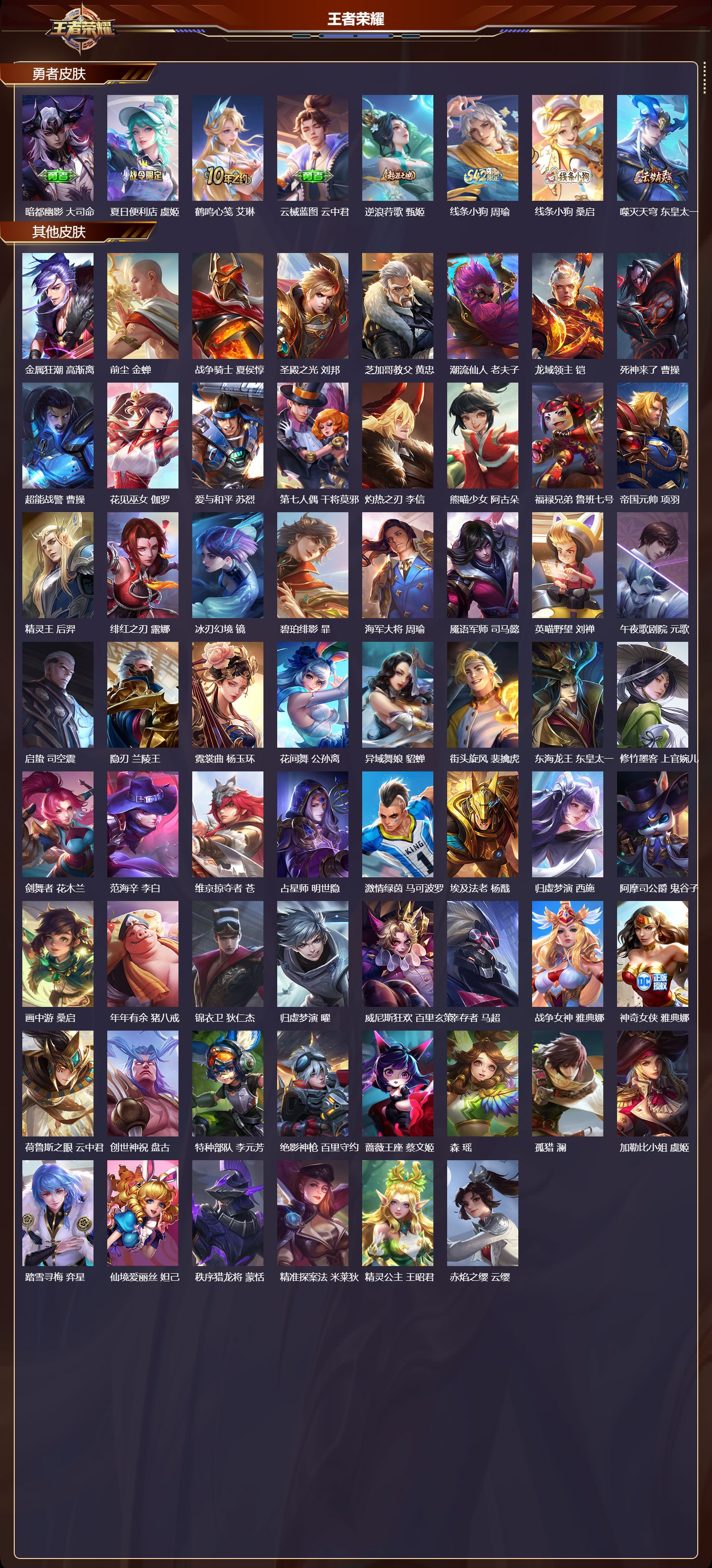 WZQM4160178王者荣耀账号详情图7