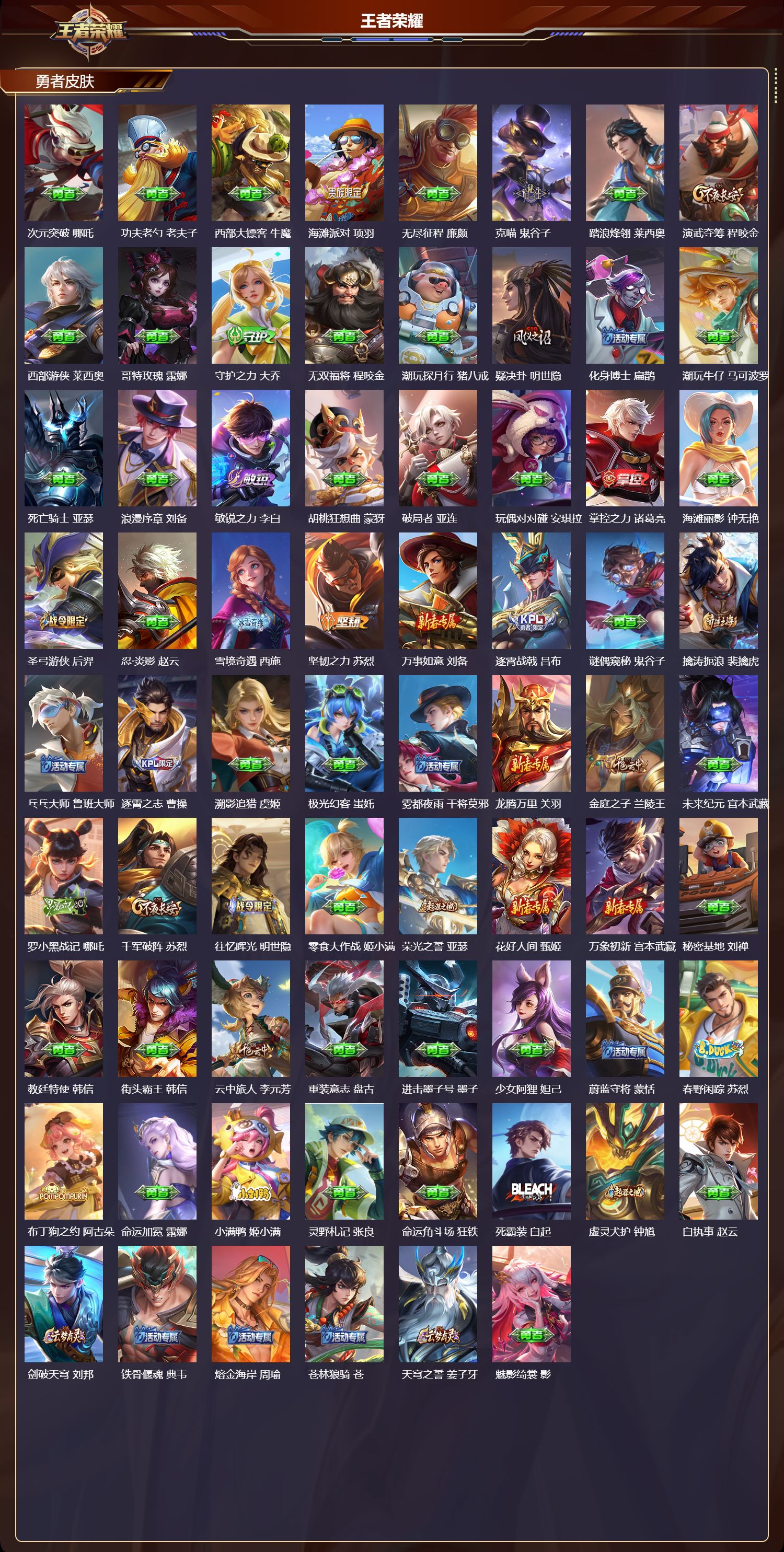 WZCMW4149564王者荣耀账号详情图7